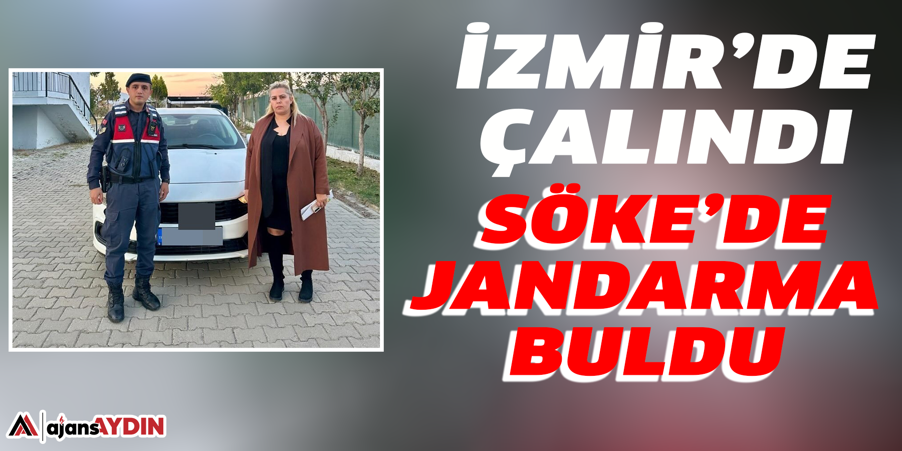 İzmir’de çalındı, Söke’de Jandarma buldu