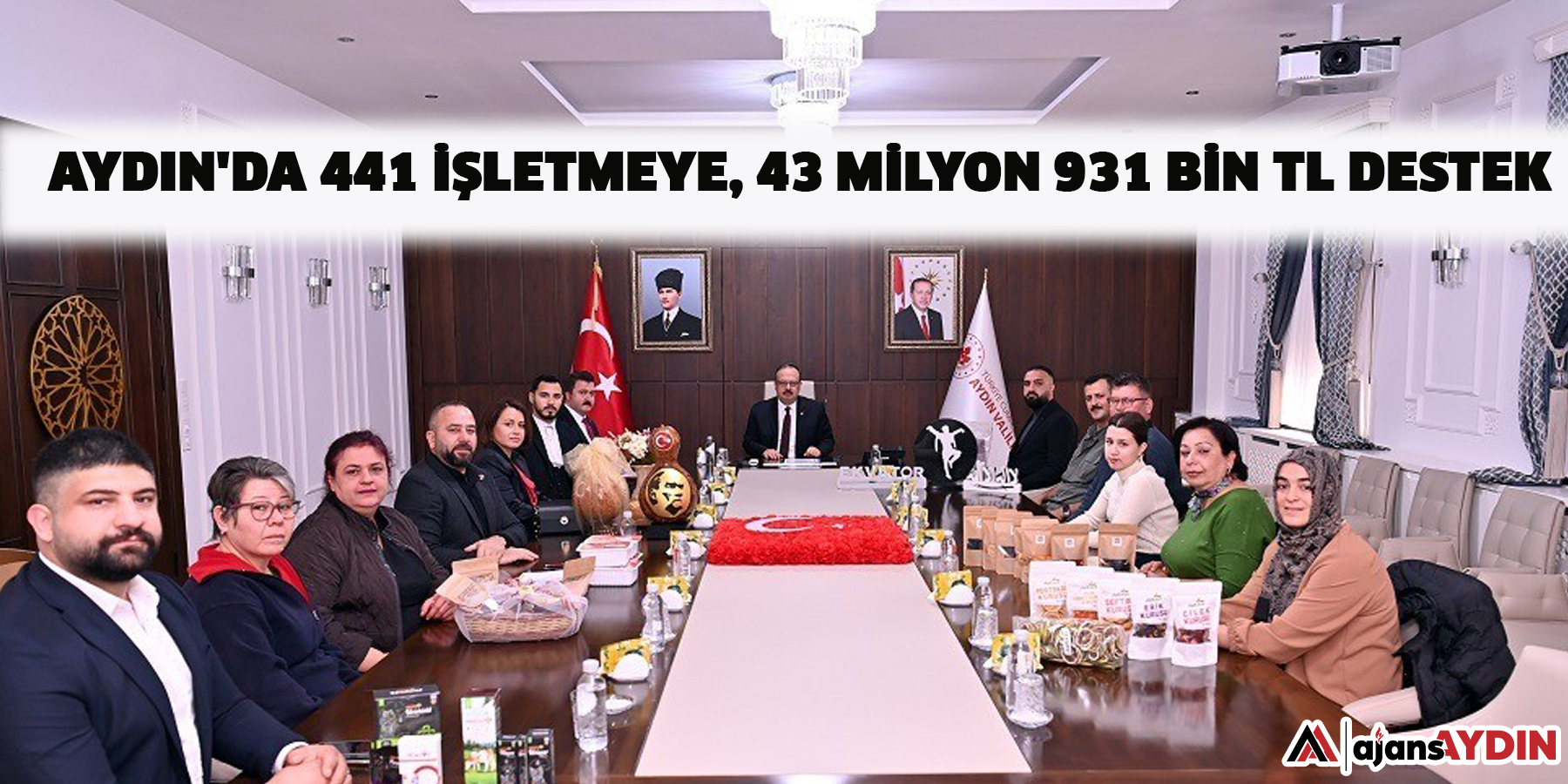 Aydın'da 441 işletmeye, 43 milyon 931 bin TL destek