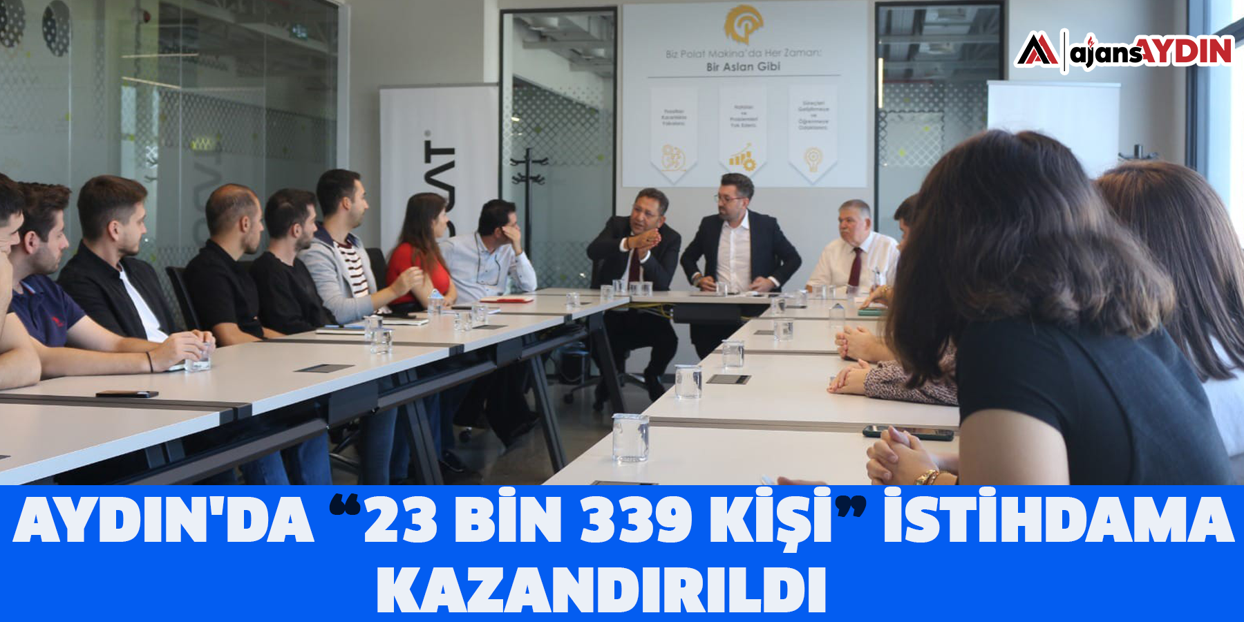 Aydın'da 23 bin 339 kişi istihdama kazandırıldı