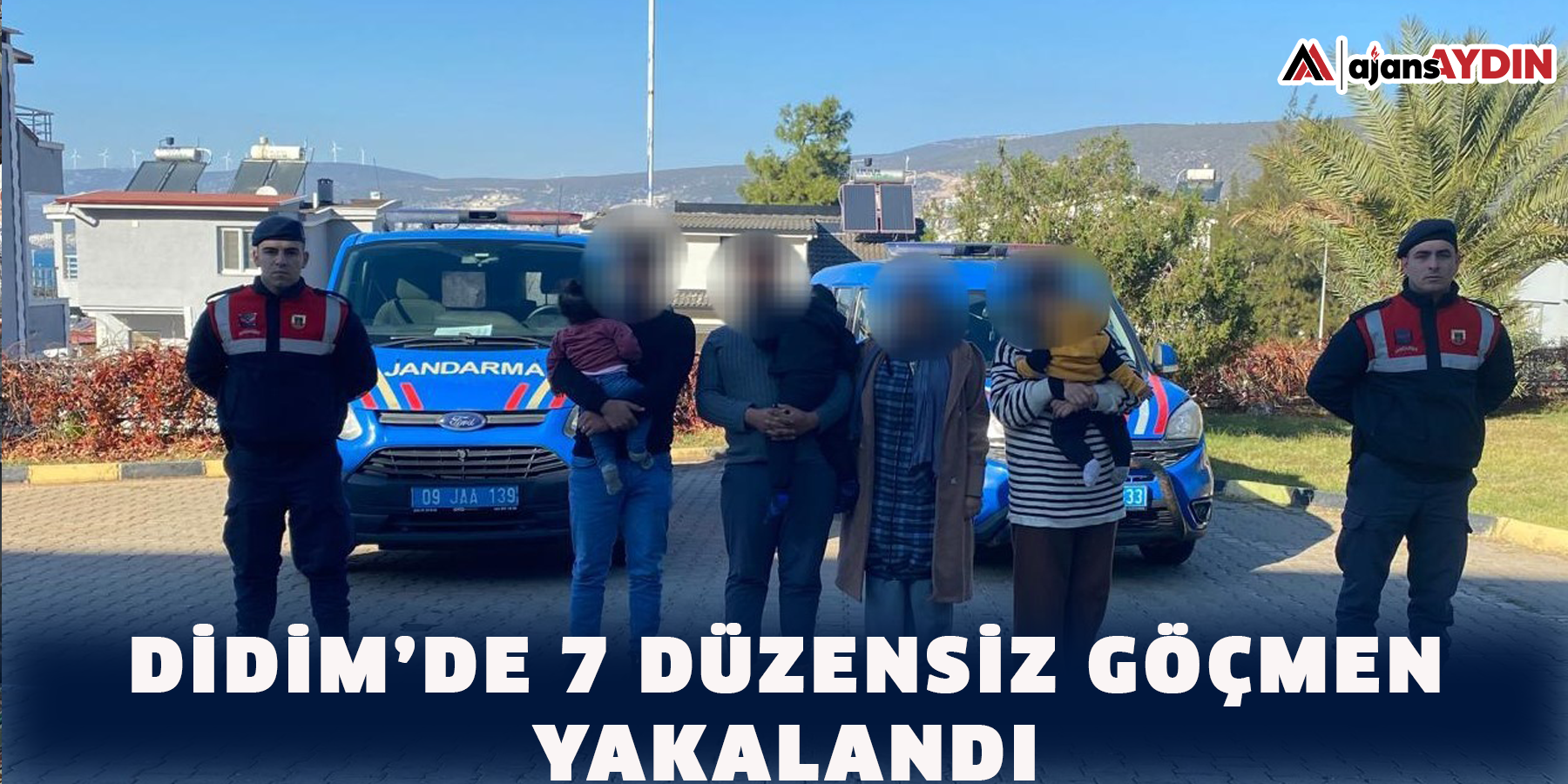 Didim’de 7 düzensiz göçmen yakalandı