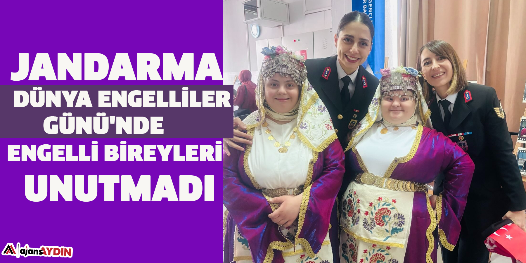 Jandarma, Dünya Engelliler Günü'nde engelli bireyleri unutmadı