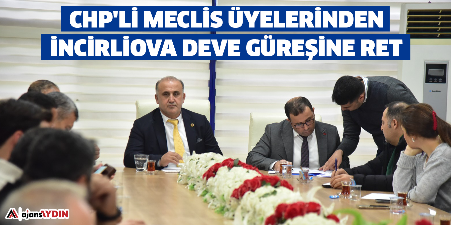 CHP'li Meclis Üyelerinden İncirliova Deve Güreşine Ret