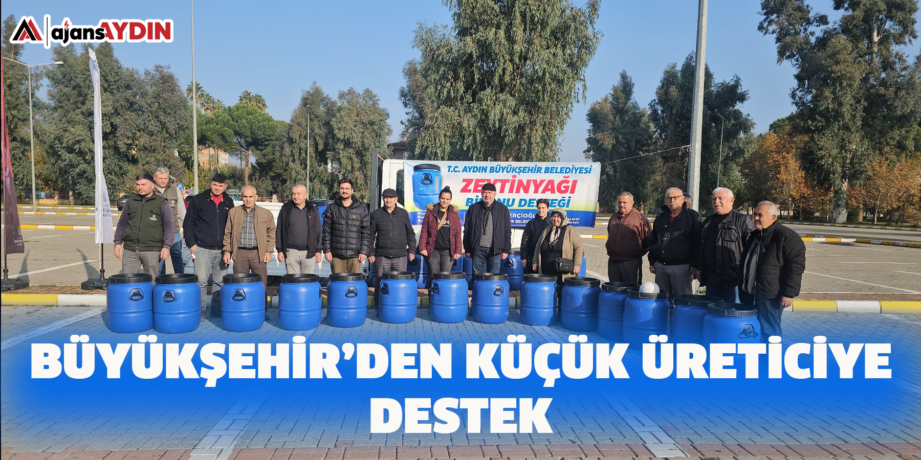 Büyükşehir’den küçük üreticiye destek