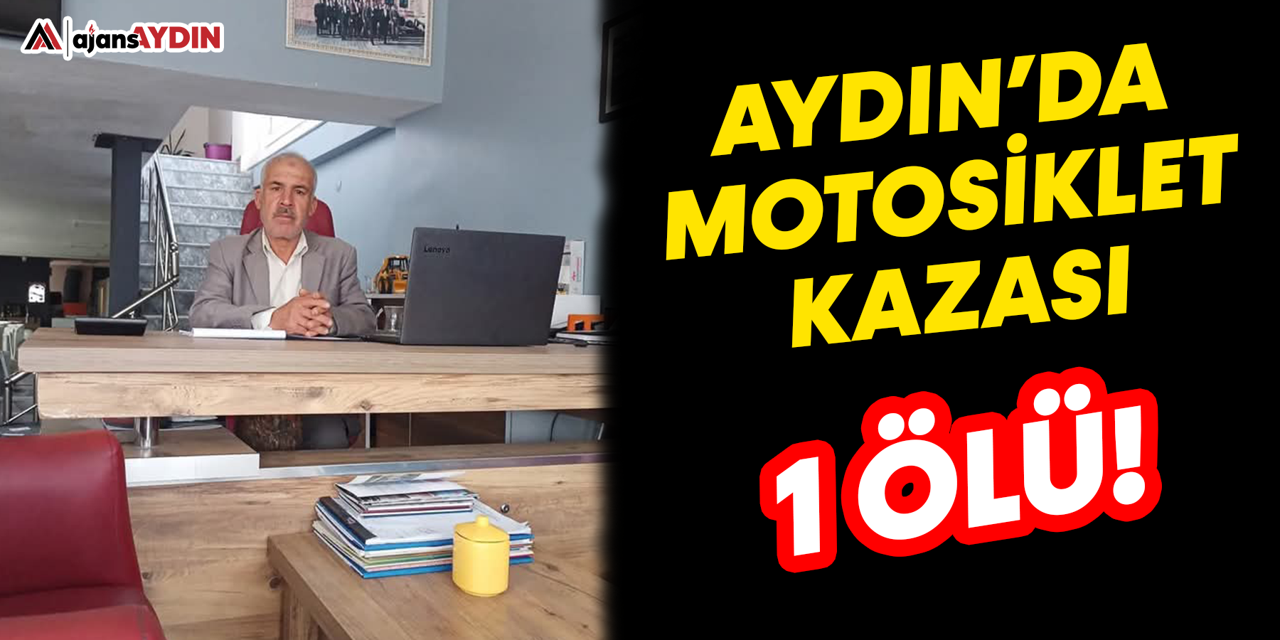 Aydın'da motosiklet kazası: 1 ölü