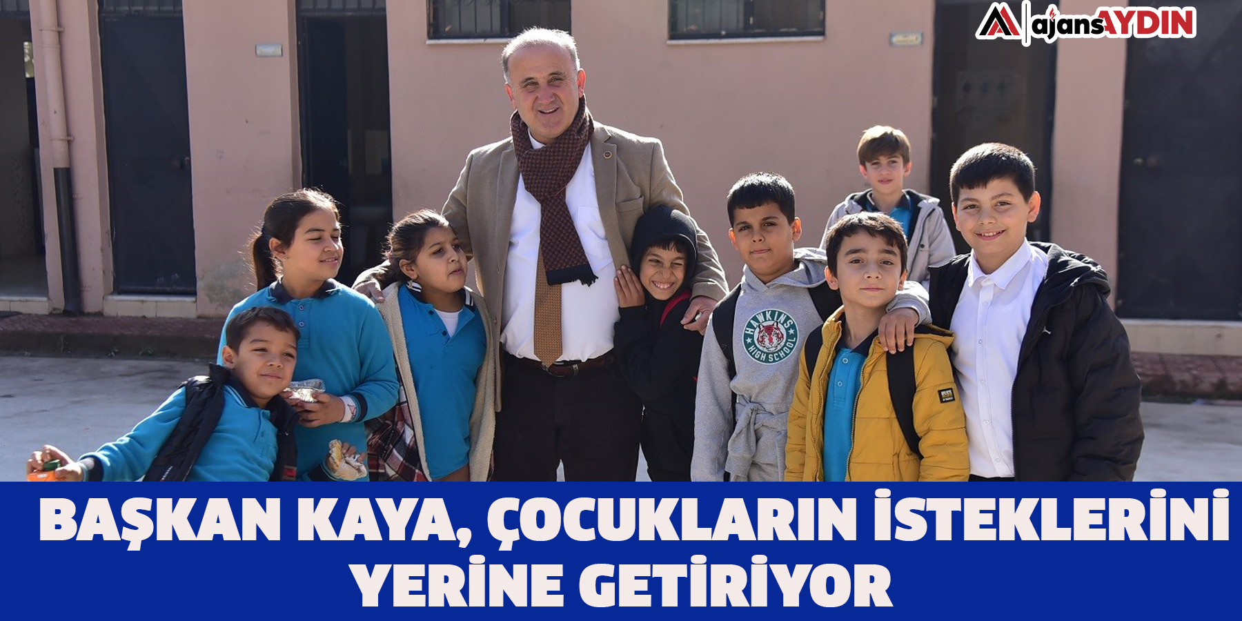 Başkan Kaya, çocukların isteklerini yerine getiriyor