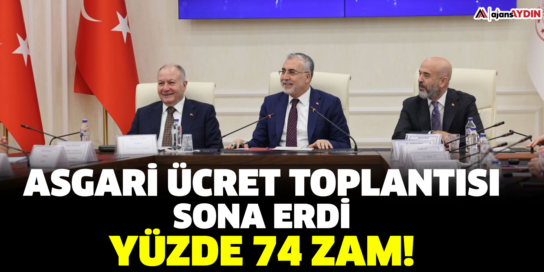 Asgari ücret toplantısı sona erdi  Yüzde 74 zam!