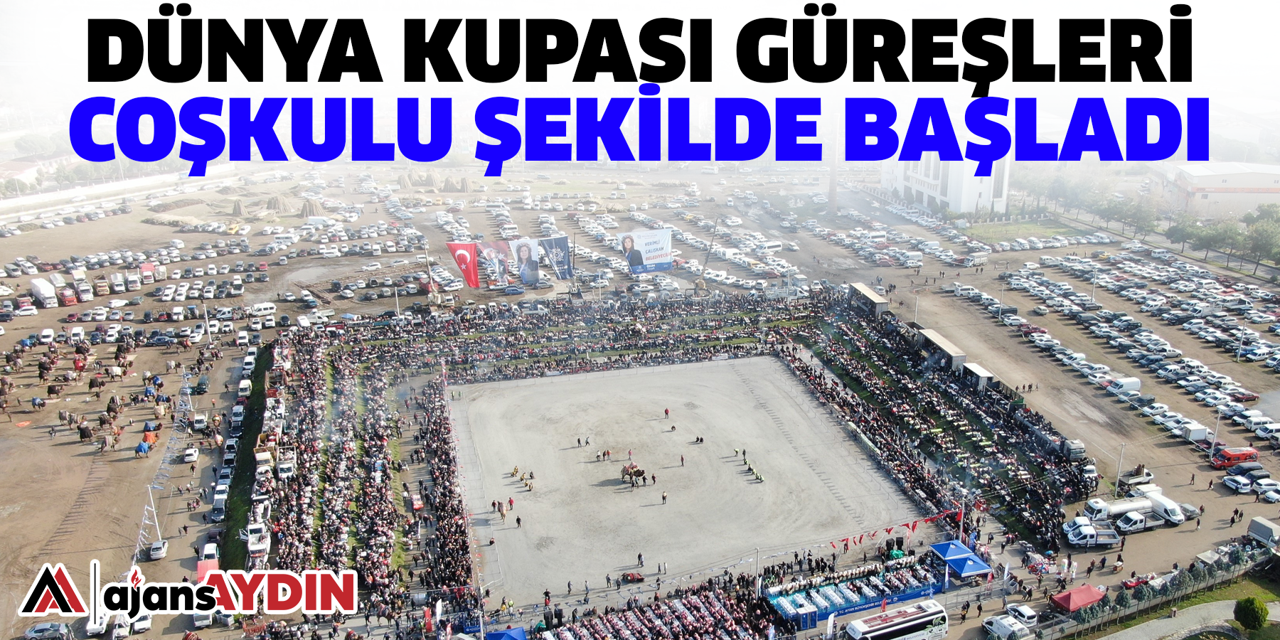 Dünya Kupası güreşleri coşkulu şekilde başladı