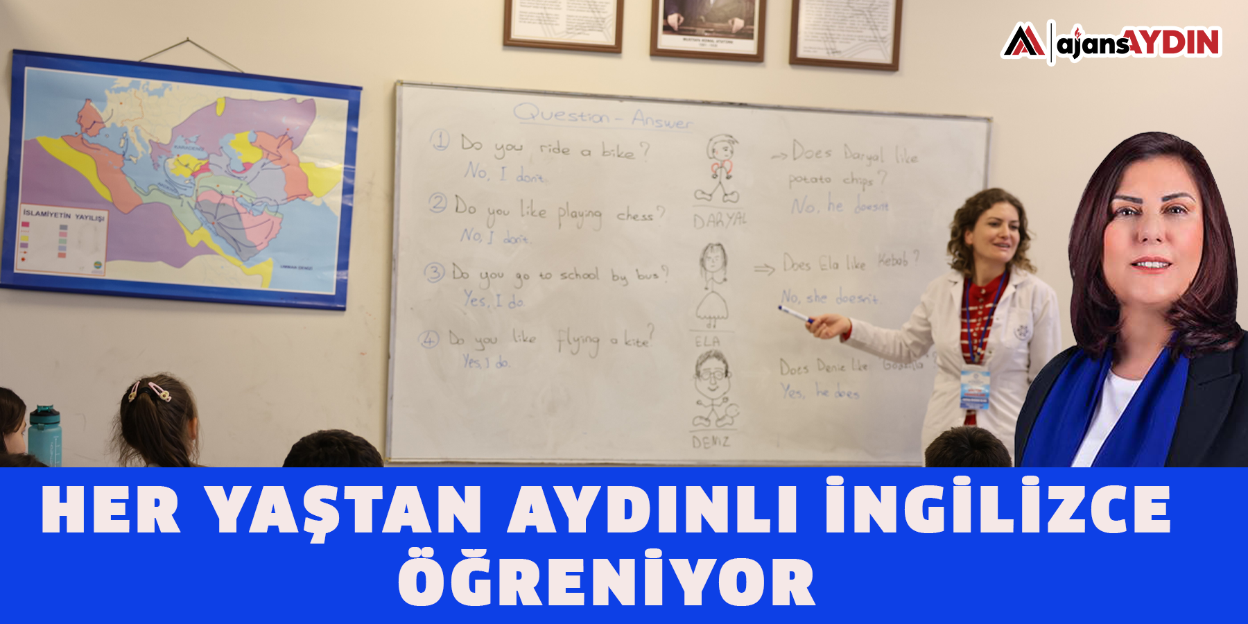 HER YAŞTAN AYDINLI İNGİLİZCE ÖĞRENİYOR