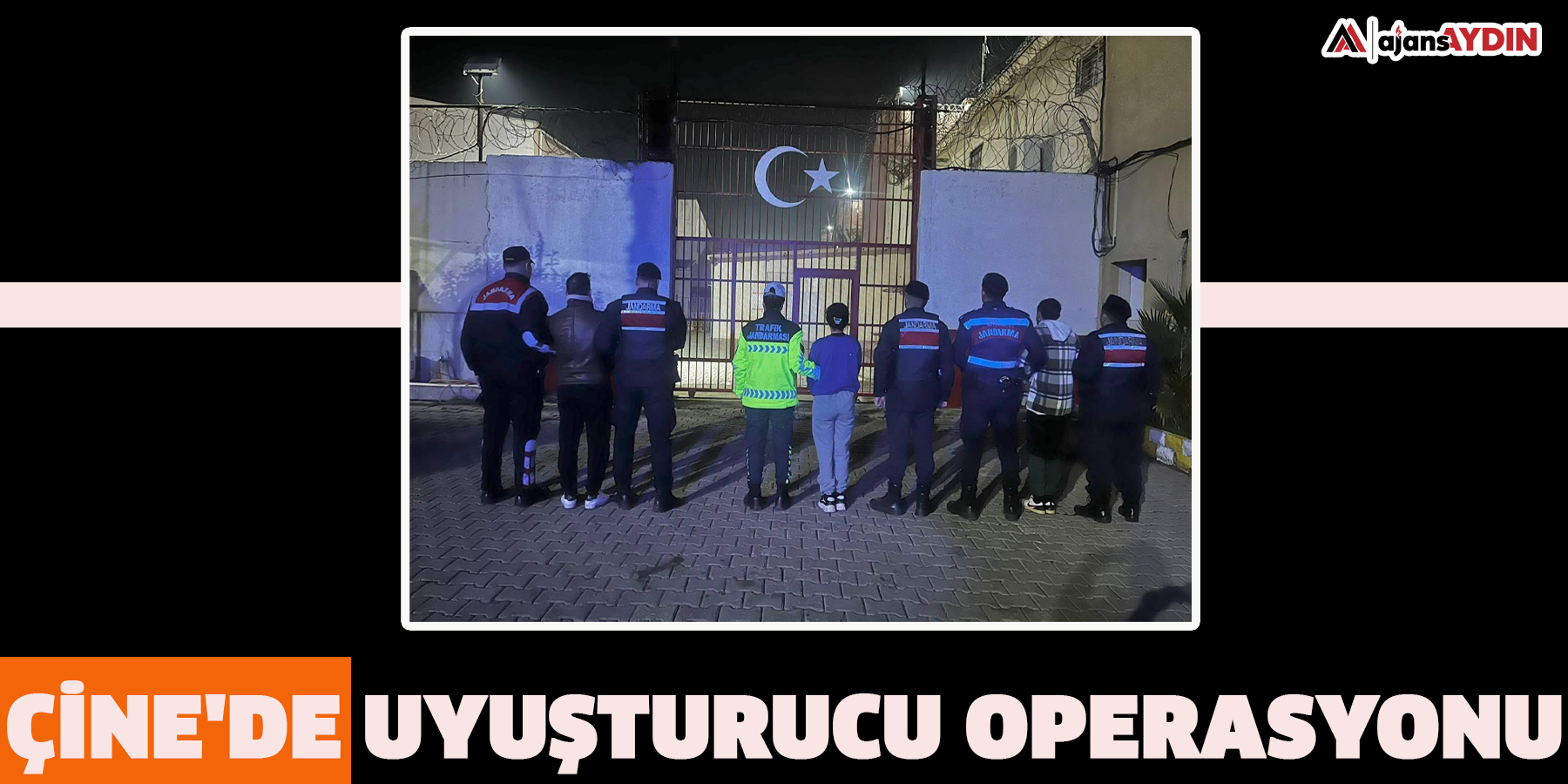 Çine'de uyuşturucu operasyonu