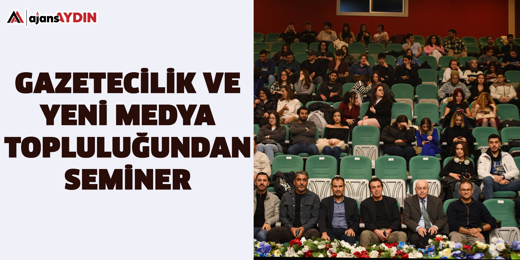 Gazetecilik ve Yeni Medya Topluluğundan Seminer