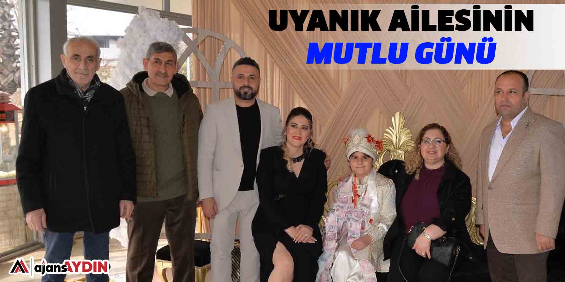 Uyanık ailesinin mutlu günü