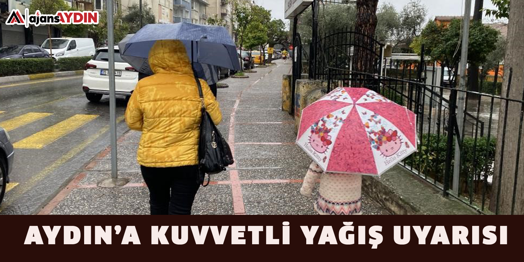 Aydın’a kuvvetli yağış uyarısı