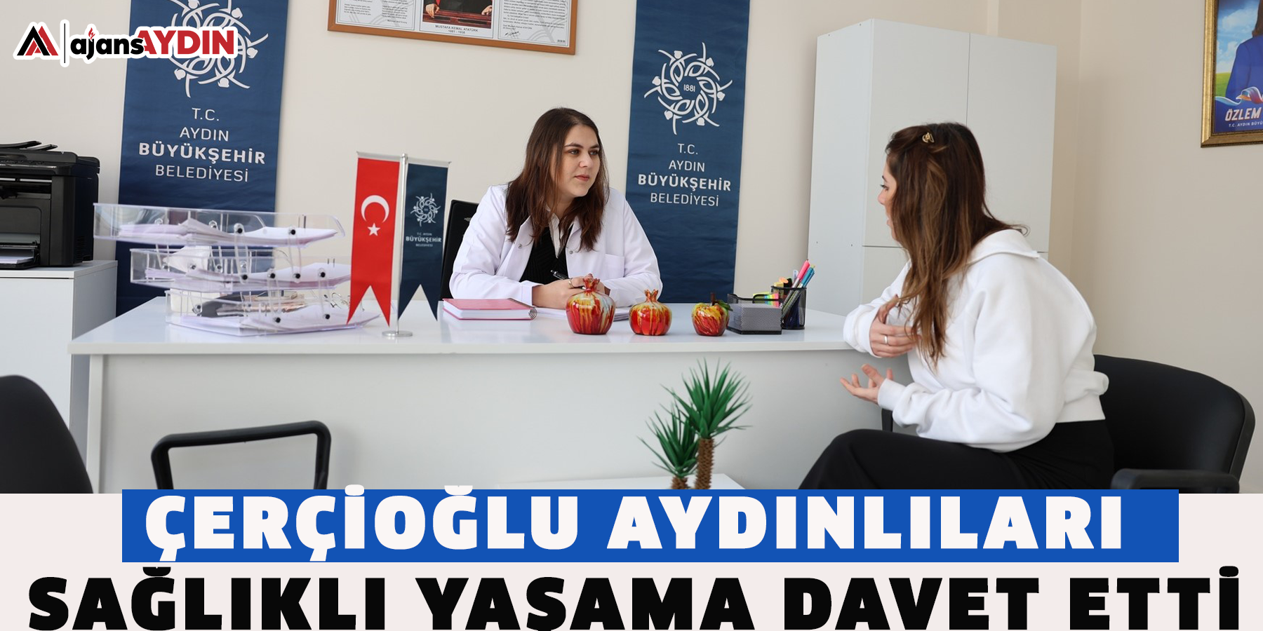 Çerçioğlu Aydınlıları sağlıklı yaşama davet etti