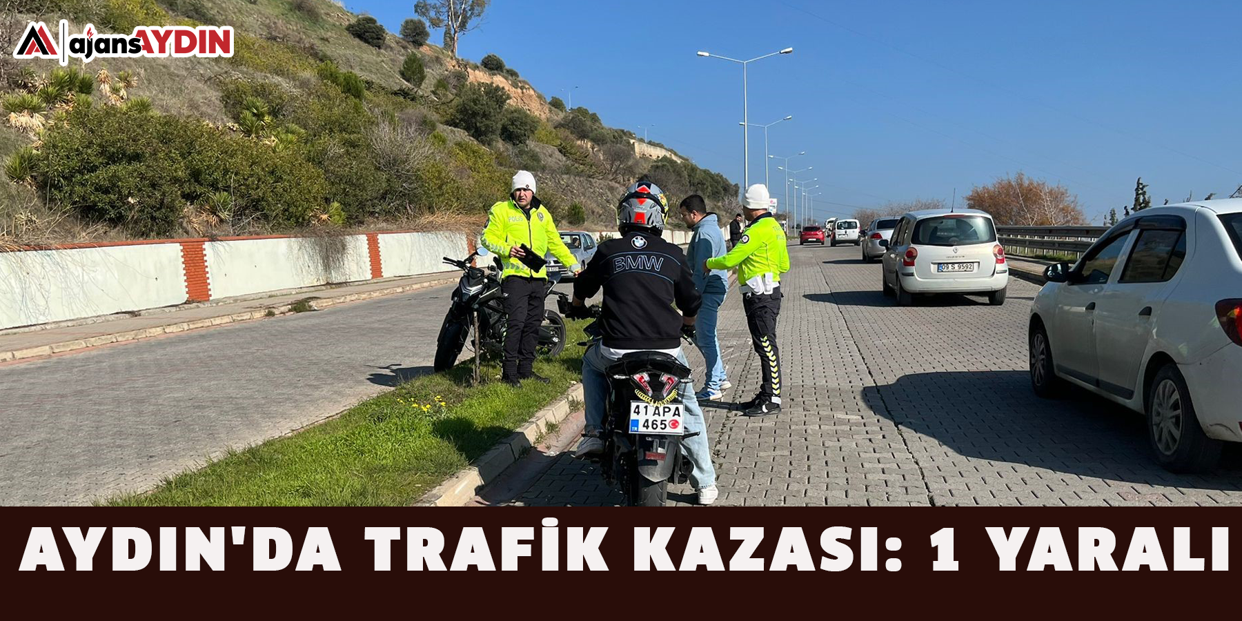 Aydın'da trafik kazası: 1 yaralı