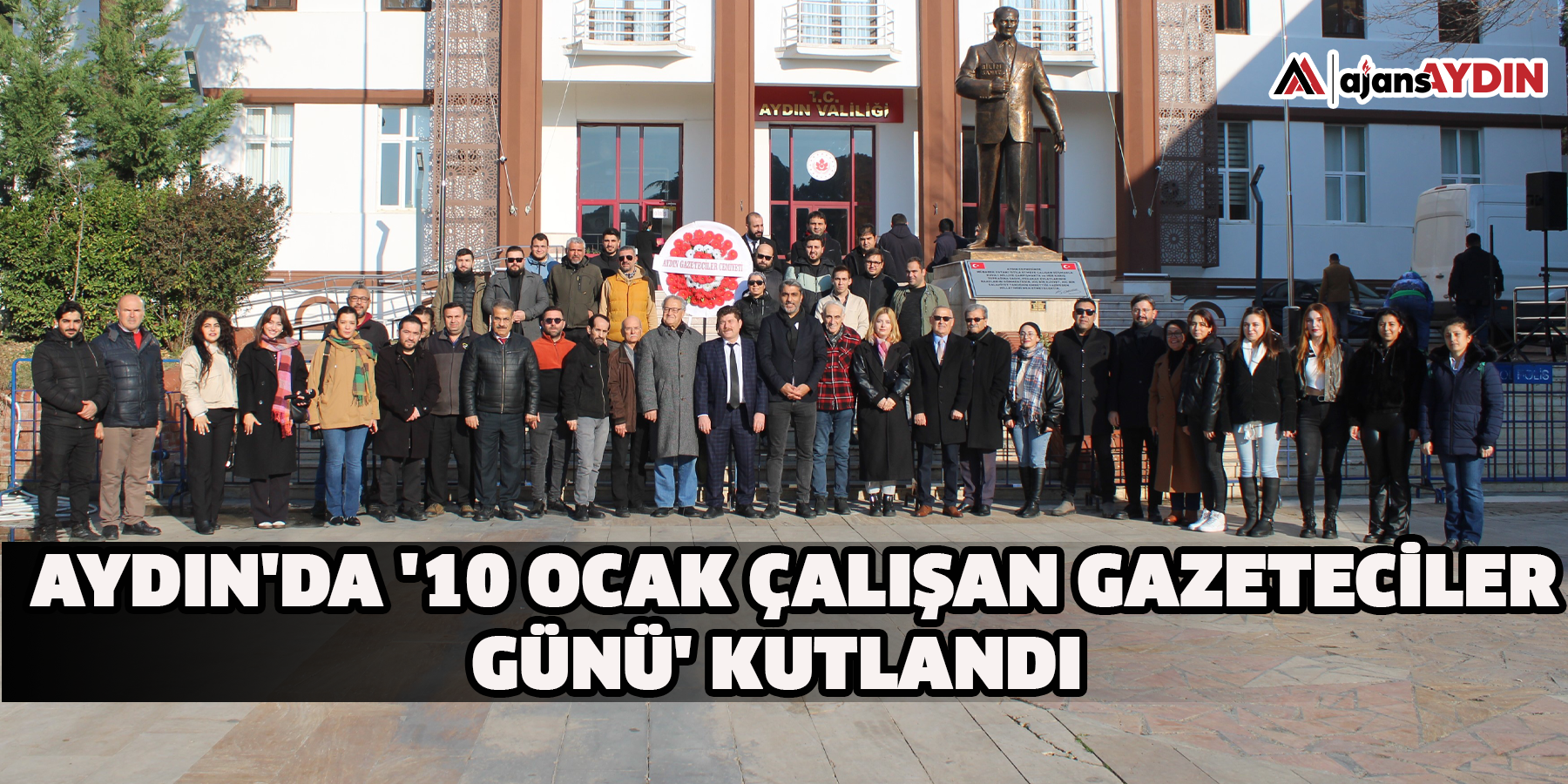 Aydın'da '10 Ocak Çalışan Gazeteciler Günü' kutlandı