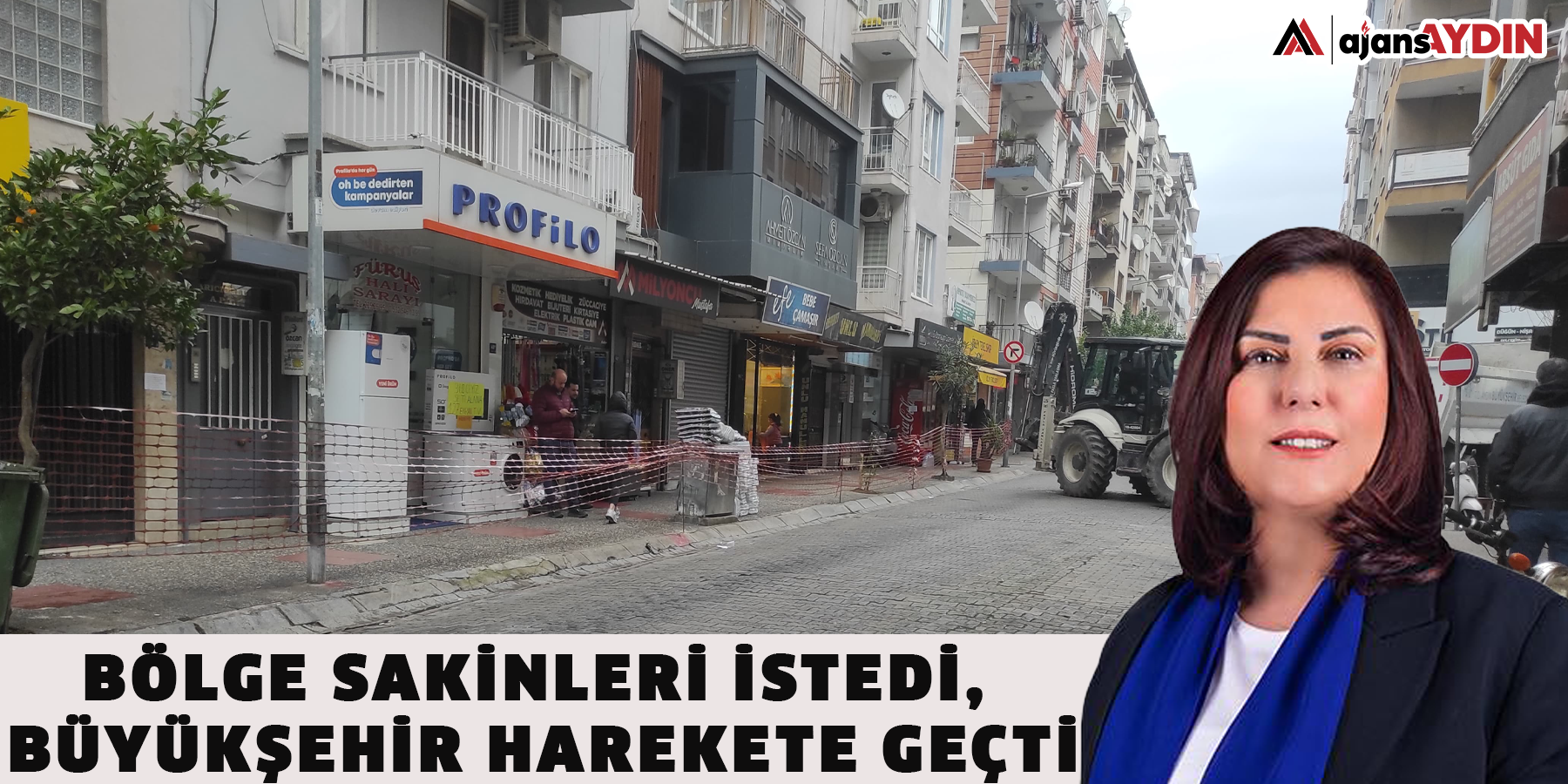 Bölge sakinleri istedi, Büyükşehir harekete geçti