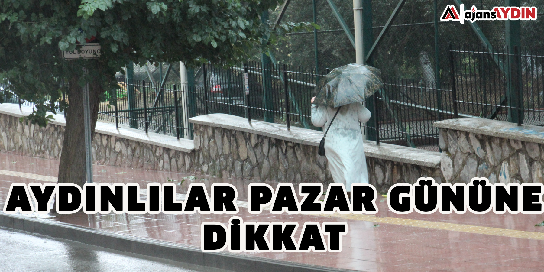 Aydınlılar pazar gününe dikkat