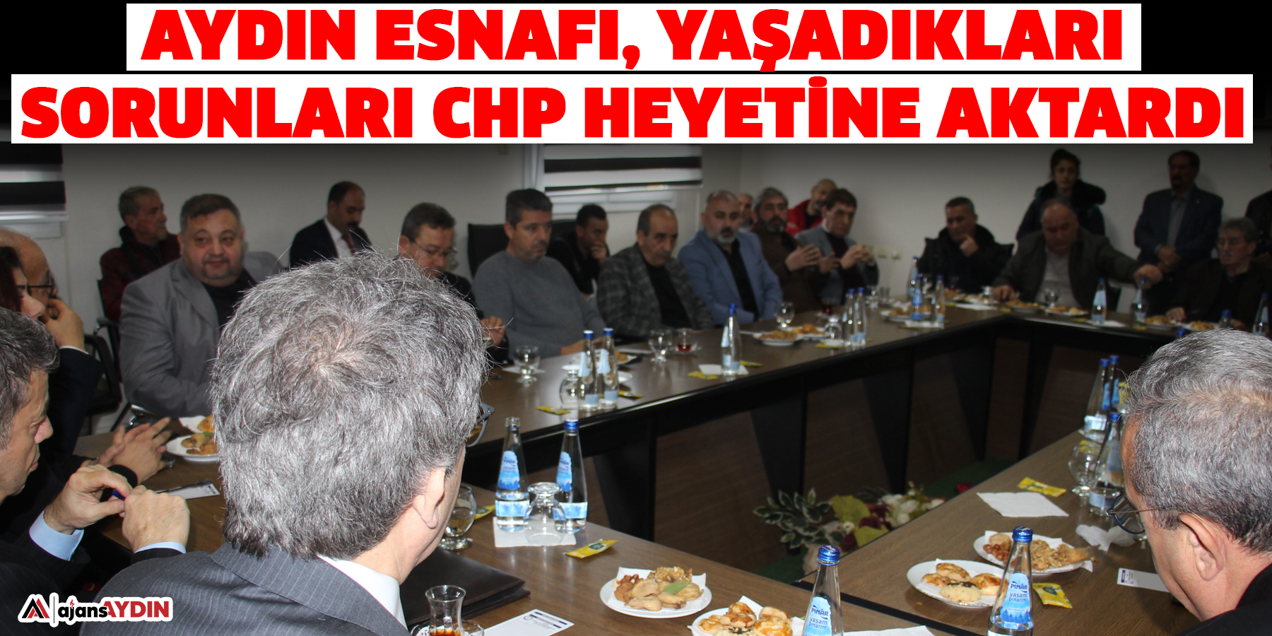 Aydın esnafı, yaşadıkları sorunları CHP heyetine aktardı