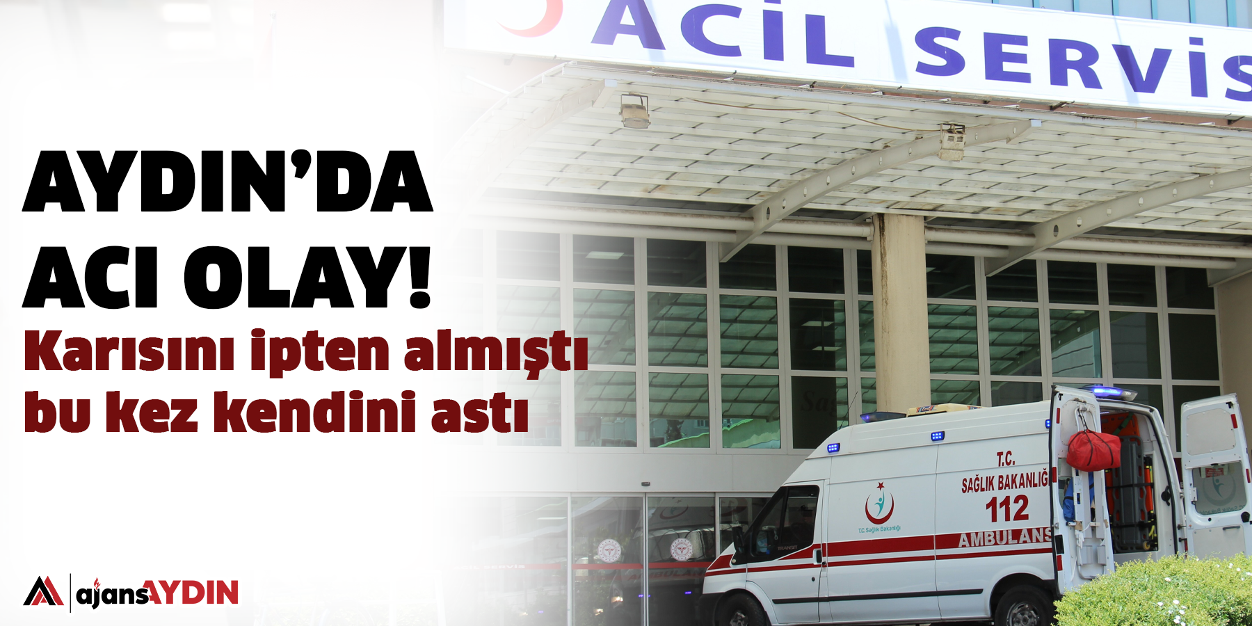 Aydın’da acı olay!  Karısını ipten almıştı, bu kez kendini astı