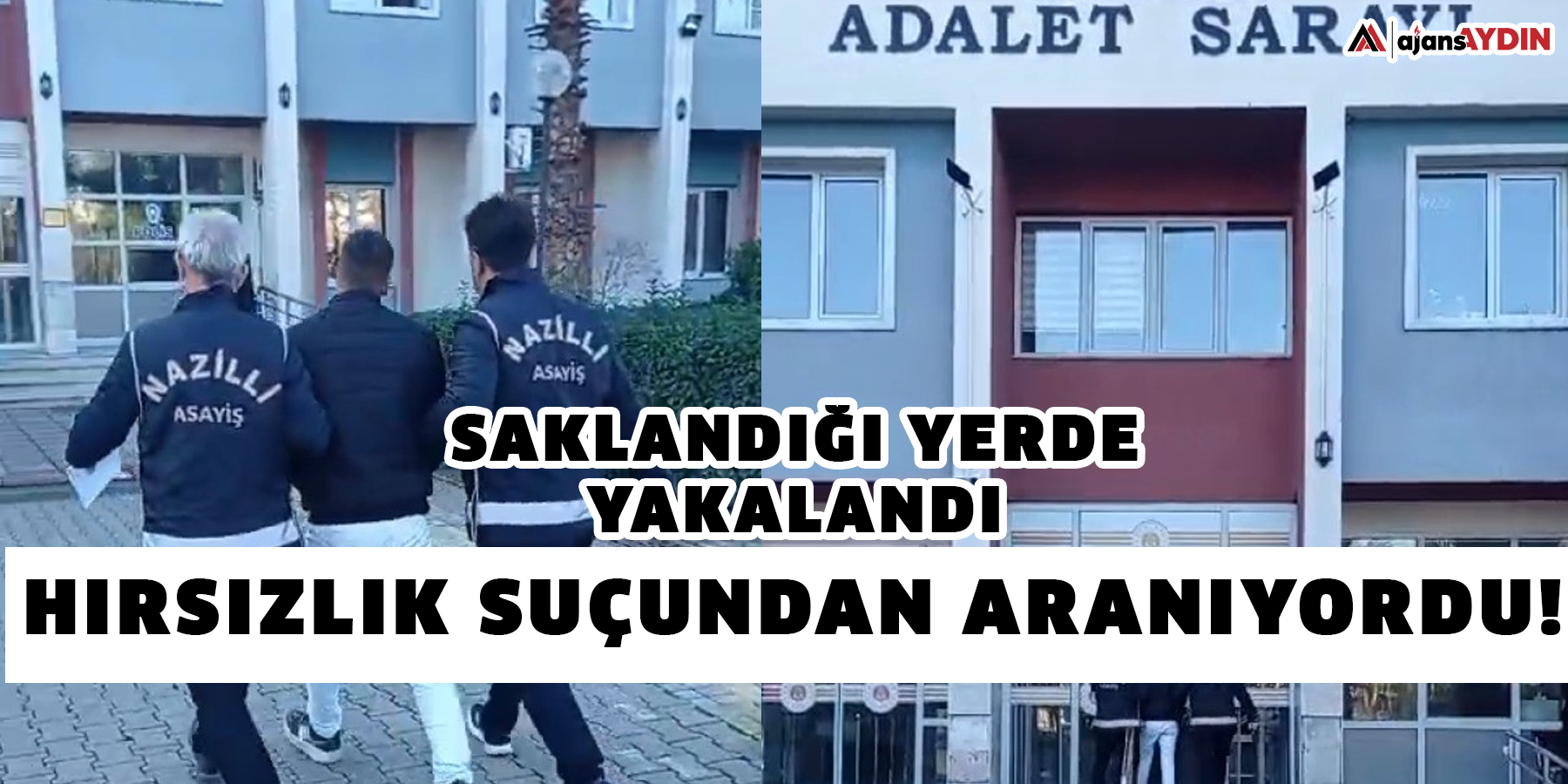 Hırsızlık suçundan aranıyordu! Saklandığı yerde yakalandı