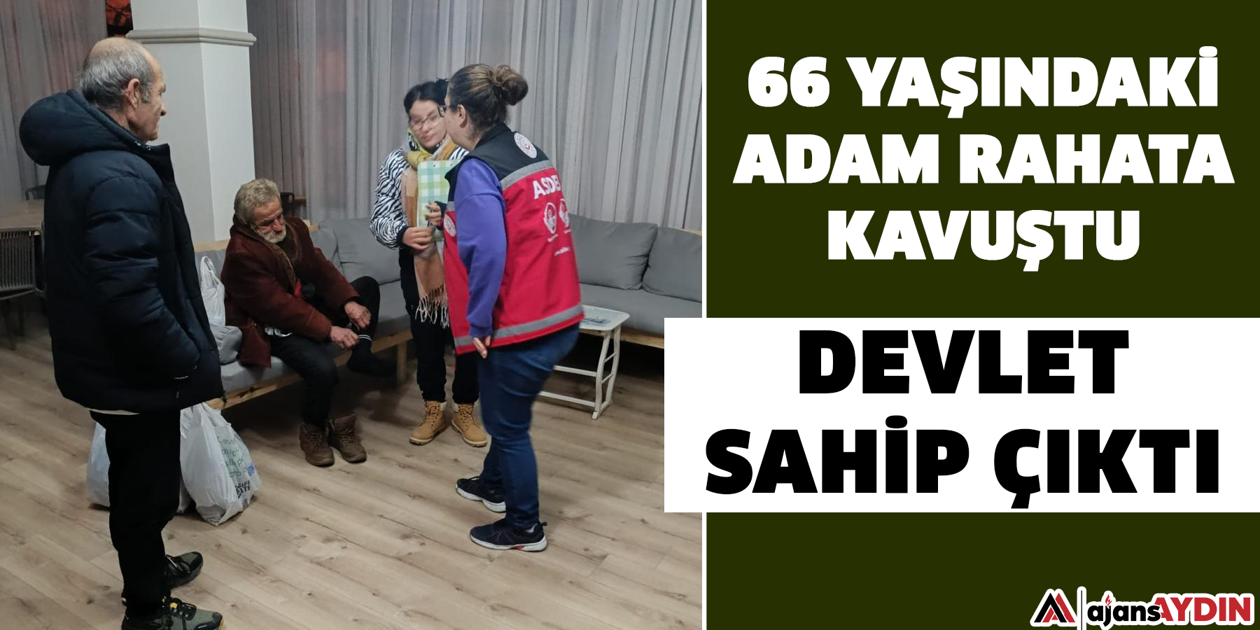 66 yaşındaki adam rahata kavuştu:  Devlet sahip çıktı