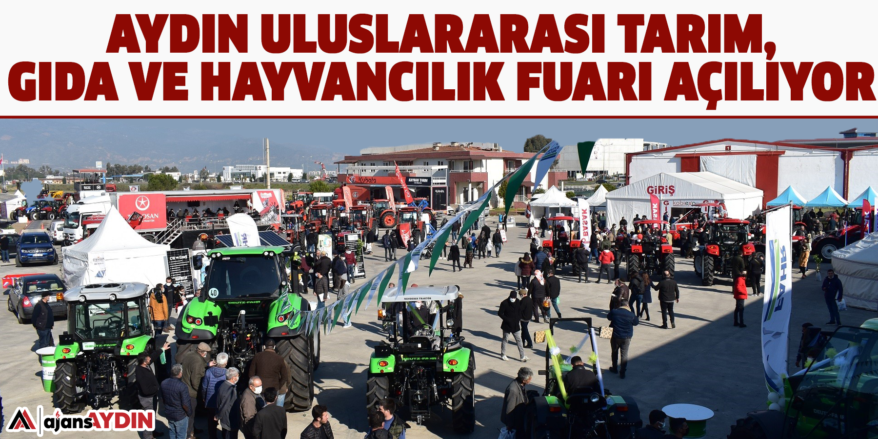 Aydın Uluslararası Tarım, Gıda ve Hayvancılık Fuarı açılıyor