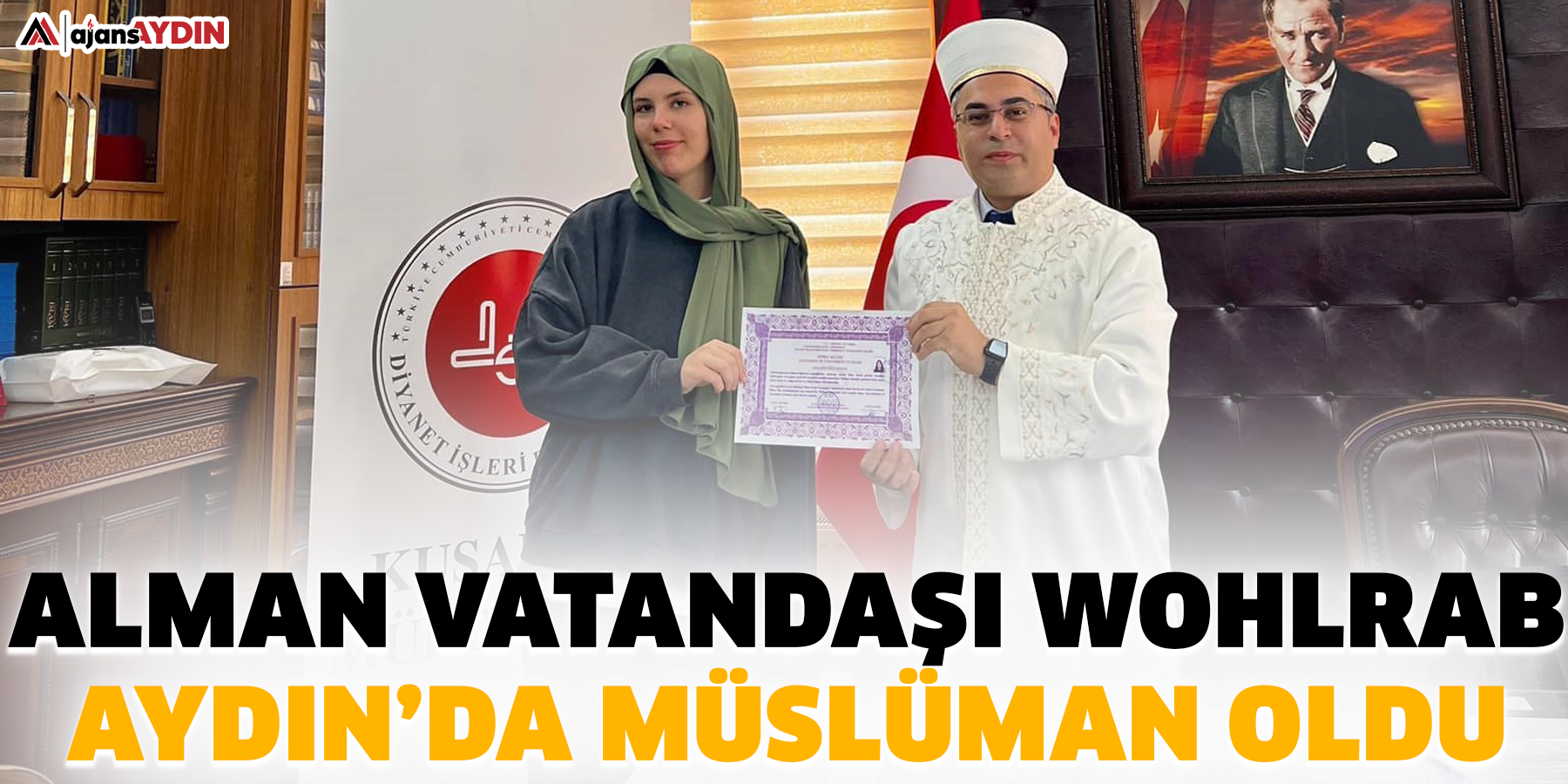 Alman vatandaşı Wohlrab, Müslüman oldu