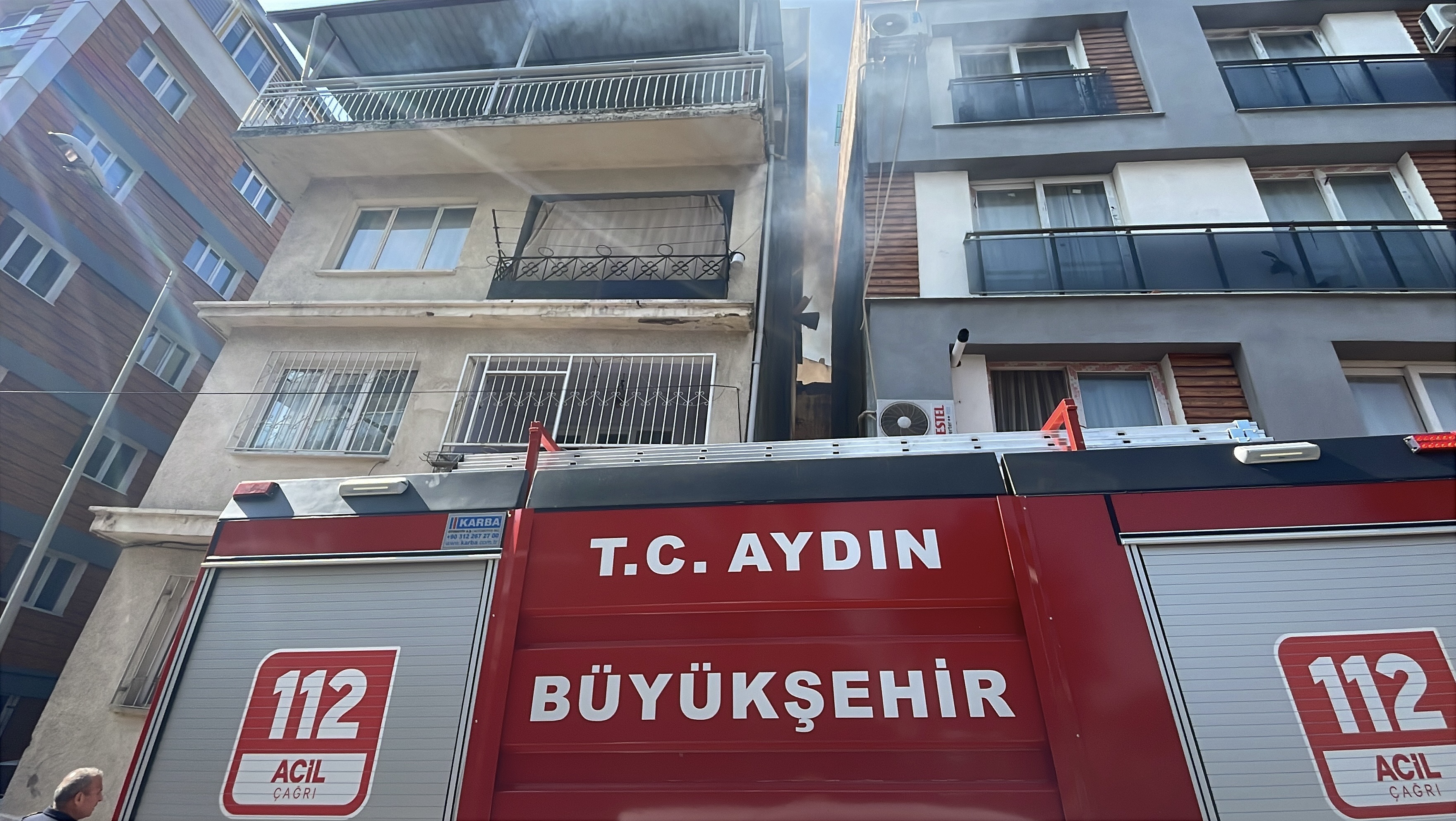 Aydın'da yangın paniği! Ekipler harekete geçti