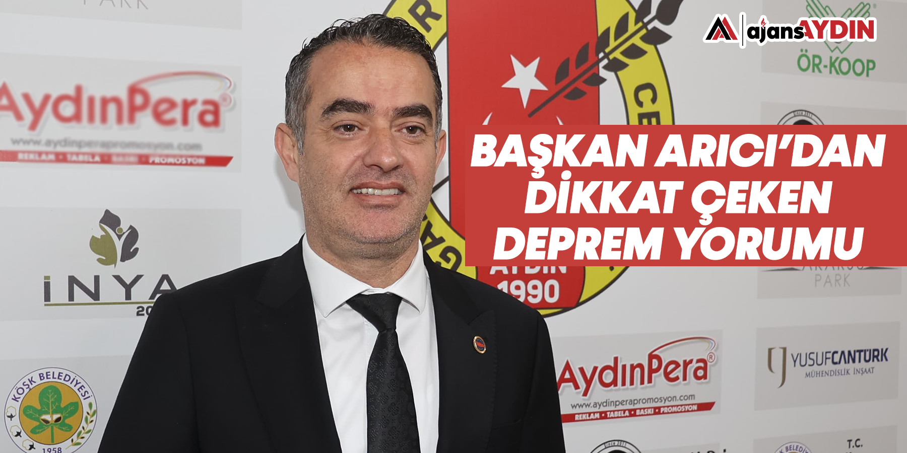 Başkan Arıcı'dan dikkat çeken deprem yorumu