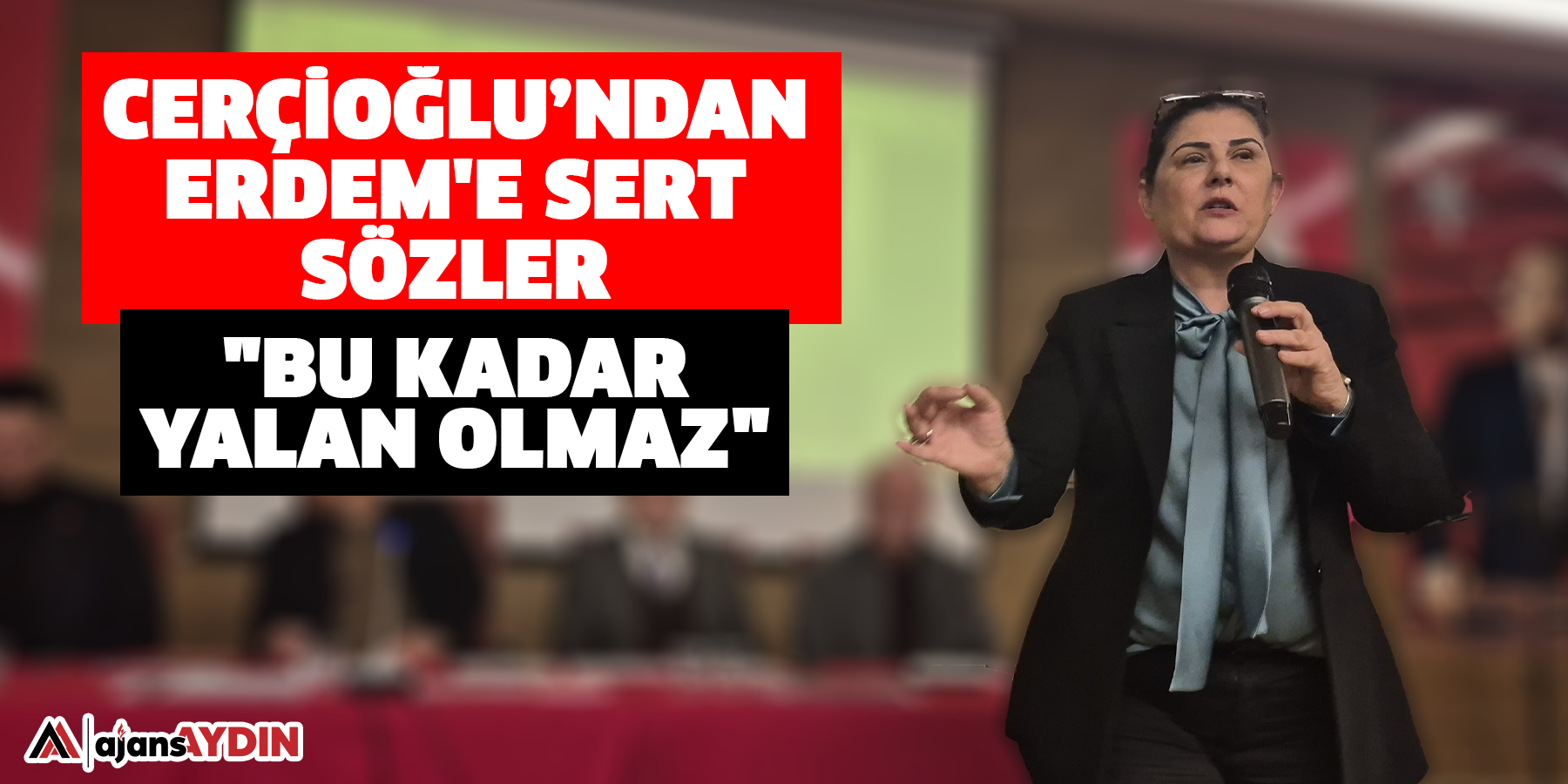 Çerçioğlu’ndan Erdem'e sert sözler:  "Bu kadar yalan olmaz"