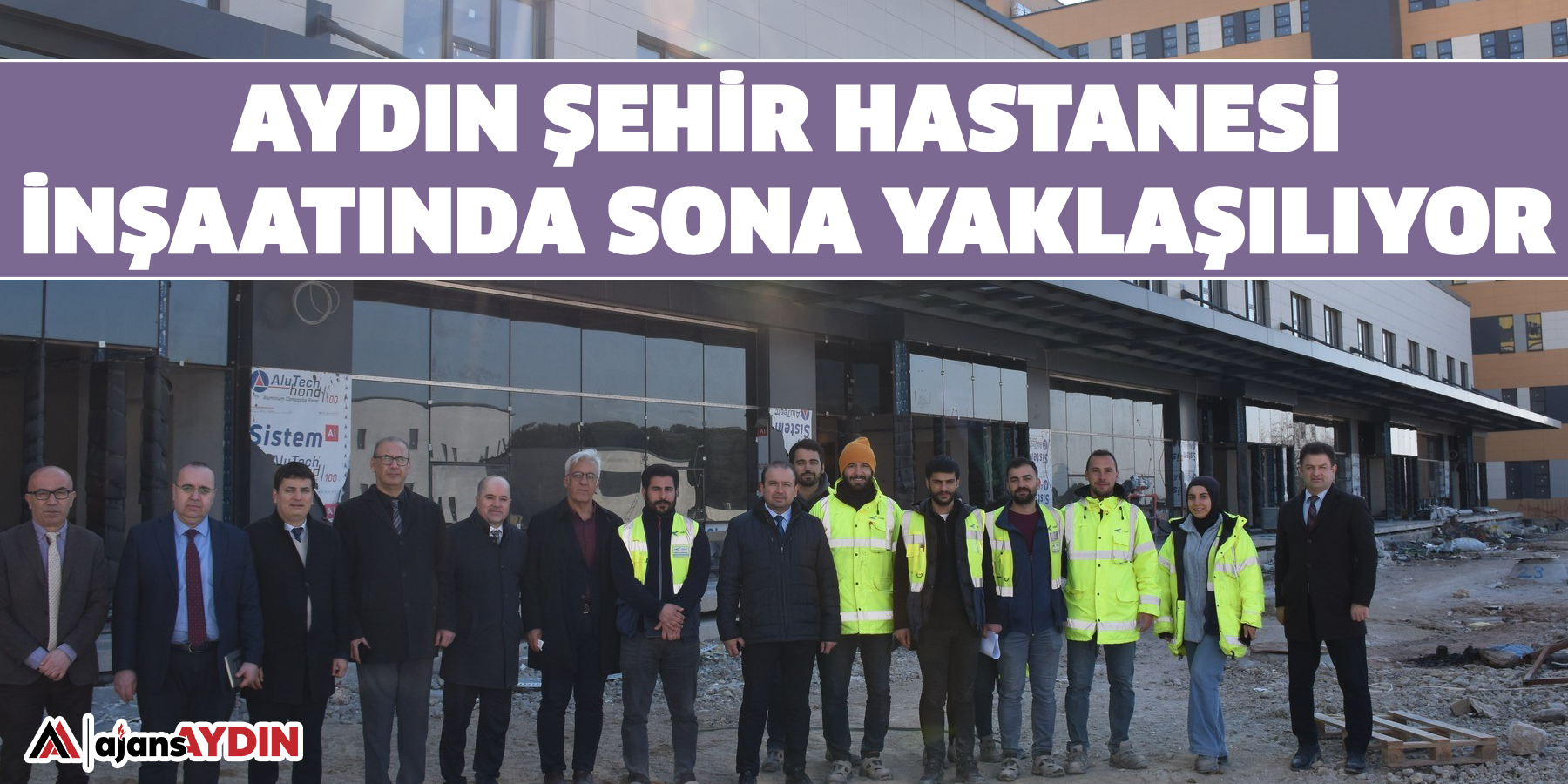 Aydın Şehir Hastanesi inşaatında sona yaklaşılıyor