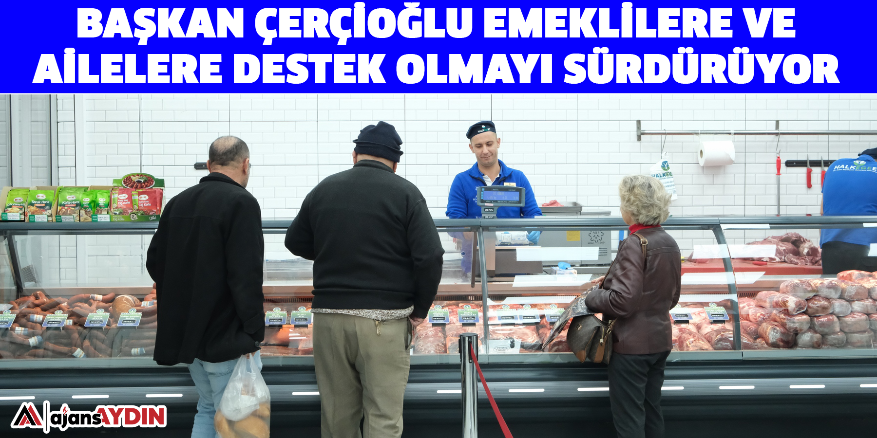 Başkan Çerçioğlu Emeklilere ve Ailelere Destek Olmayı Sürdürüyor