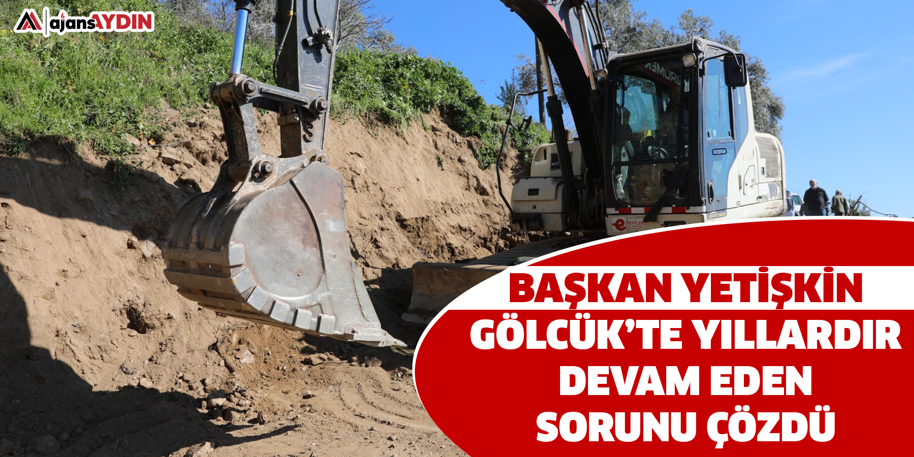 Başkan Yetişkin Gölcük’te Yıllardır Devam Eden Sorunu Çözdü