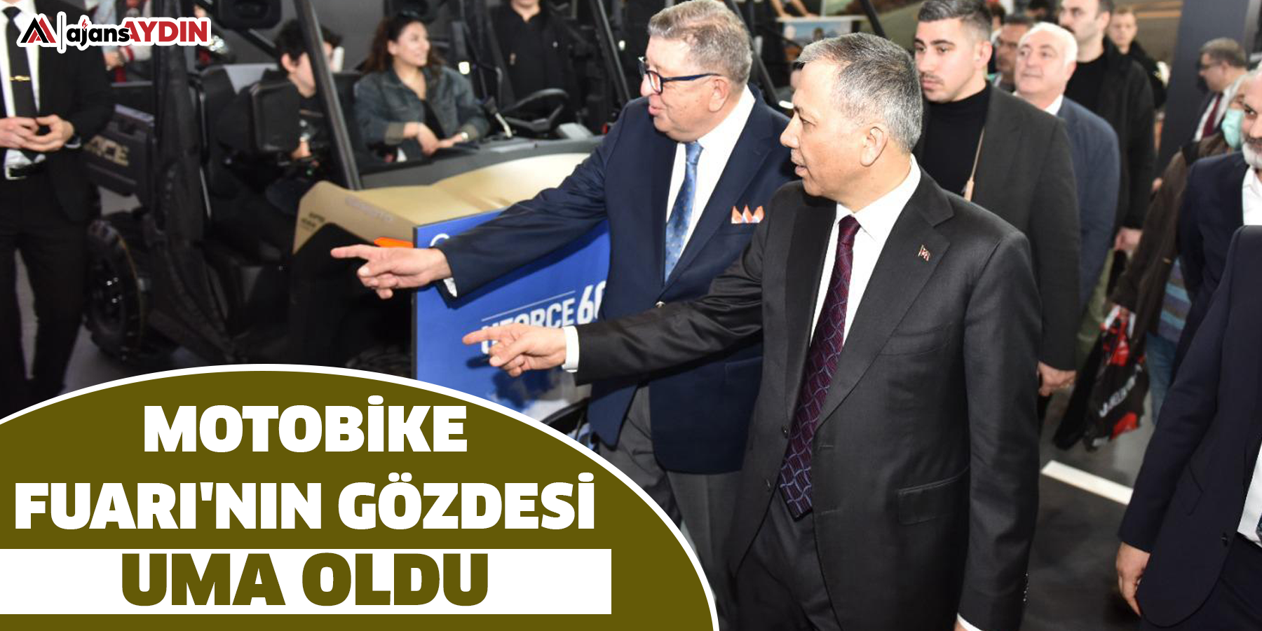 Motobike Fuarı'nın gözdesi UMA oldu