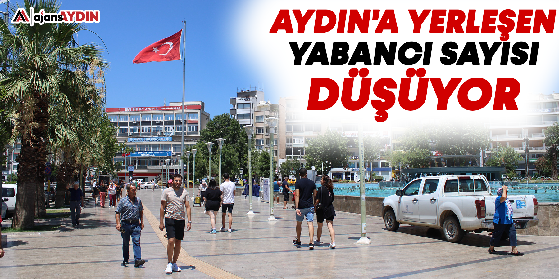 Aydın'a yerleşen yabancı sayısı düşüyor