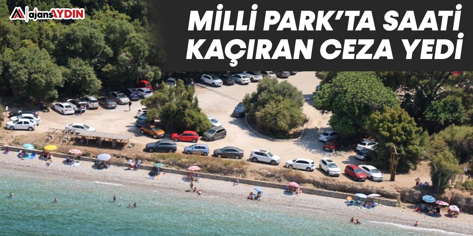 Milli Park’ta saati kaçıran ceza yedi