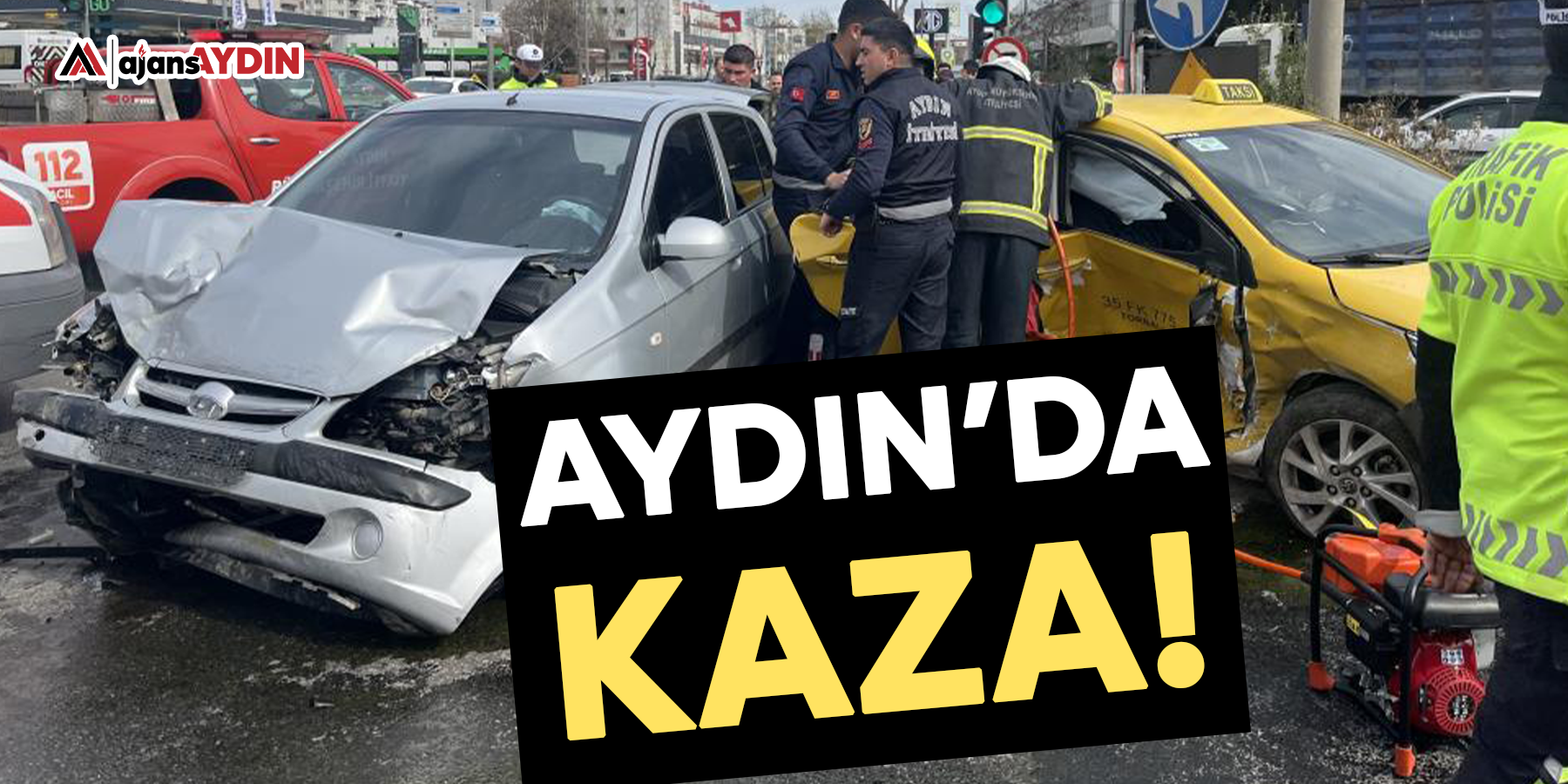 Aydın'da kaza