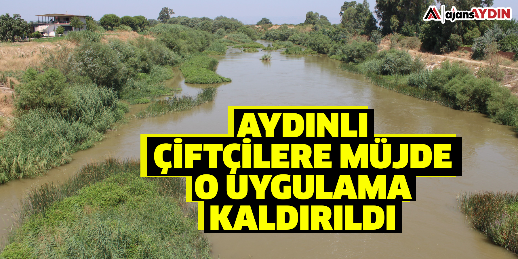 Aydınlı çiftçilere müjde  O uygulama kaldırıldı