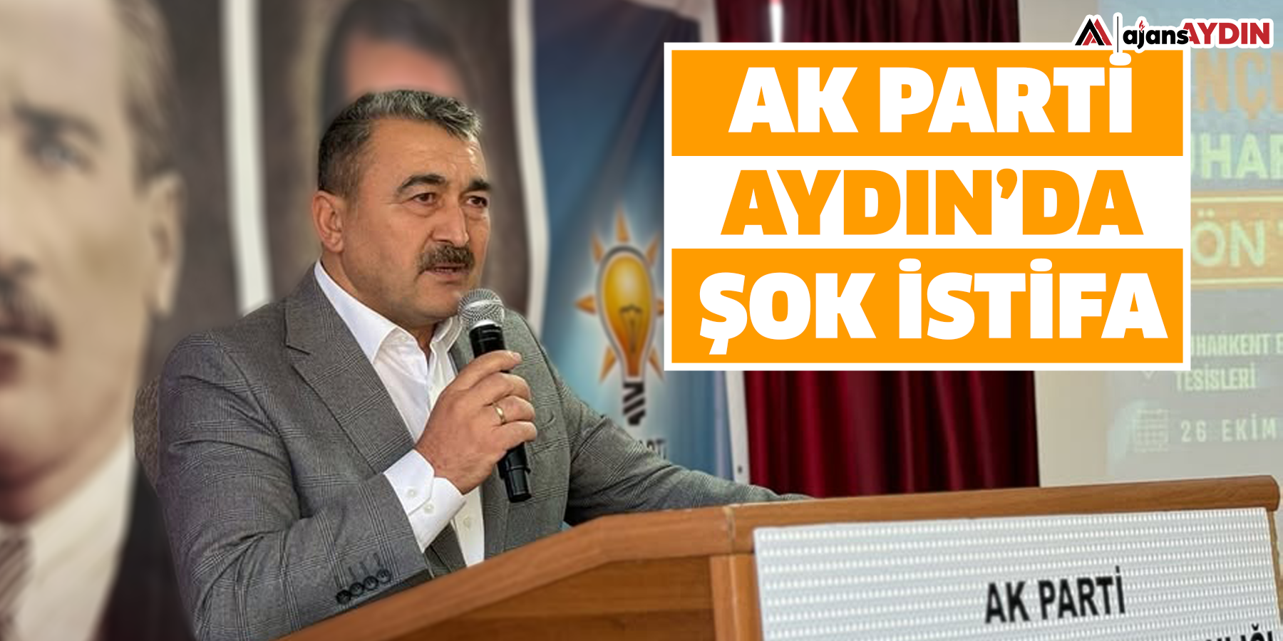 AK Parti Aydın’da flaş istifa: Buharkent İlçe Başkanı Mustafa Arı görevinden ayrıldı