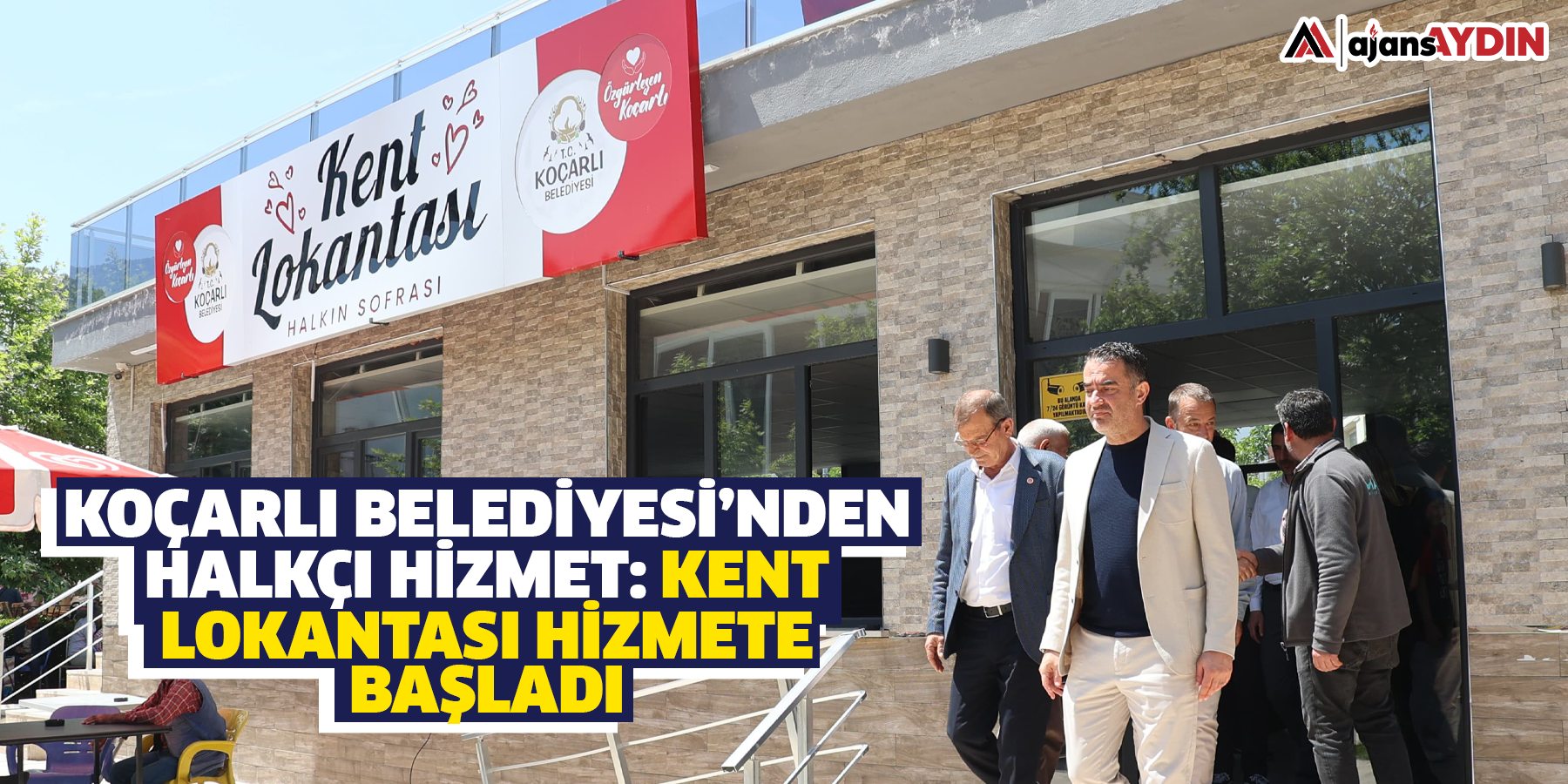 Koçarlı Belediyesi’nden Halkçı Hizmet: Kent Lokantası Hizmete Başladı