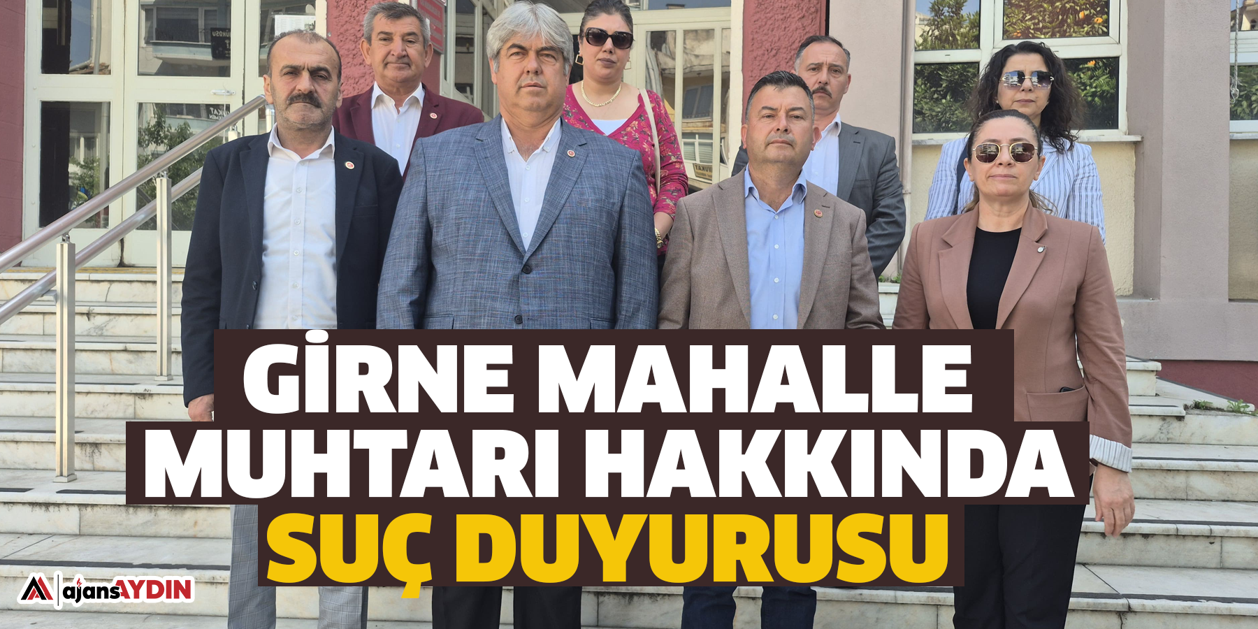 Girne Mahalle Muhtarı hakkında suç duyurusu