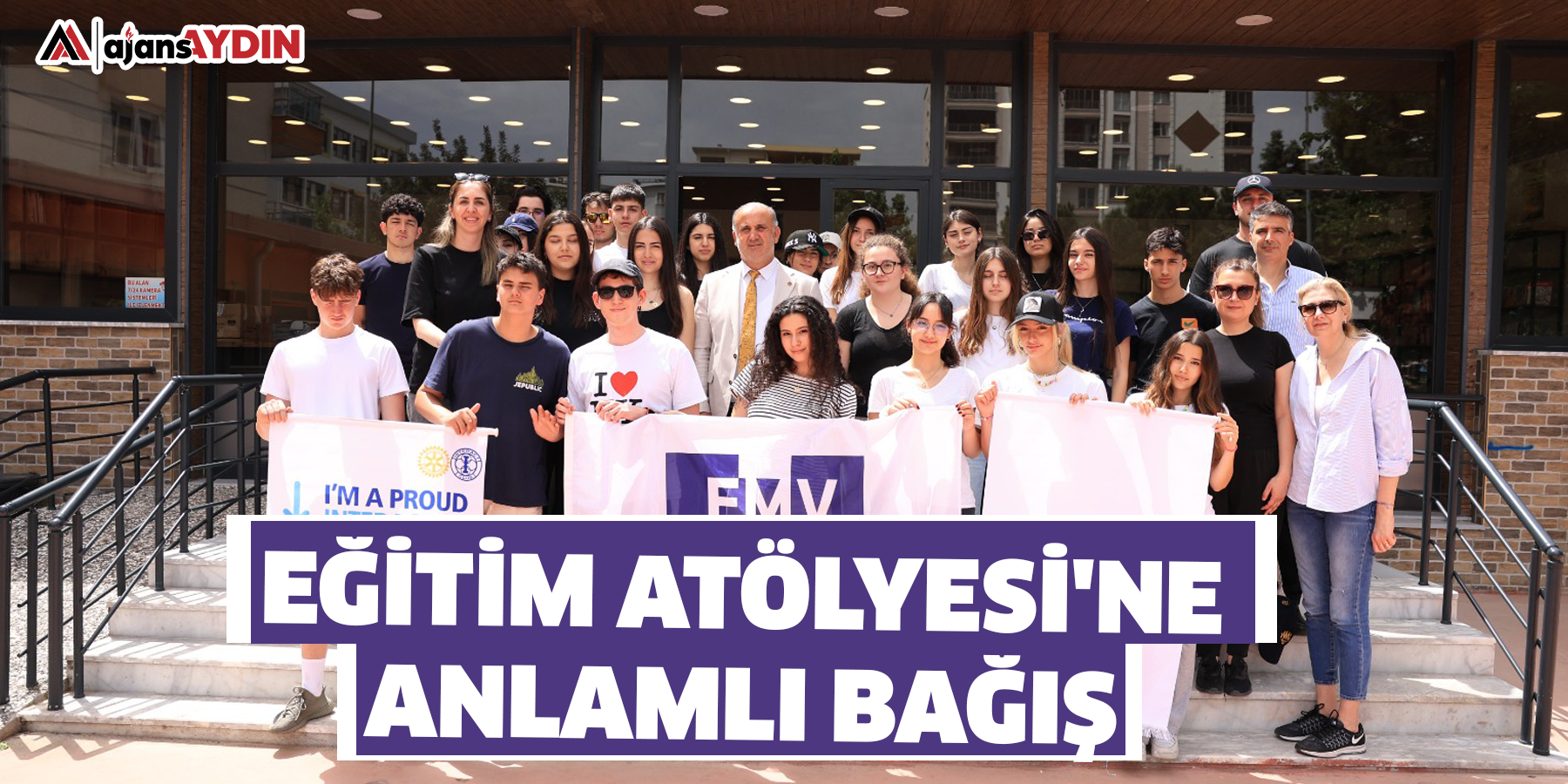 Eğitim Atölyesi'ne anlamlı bağış