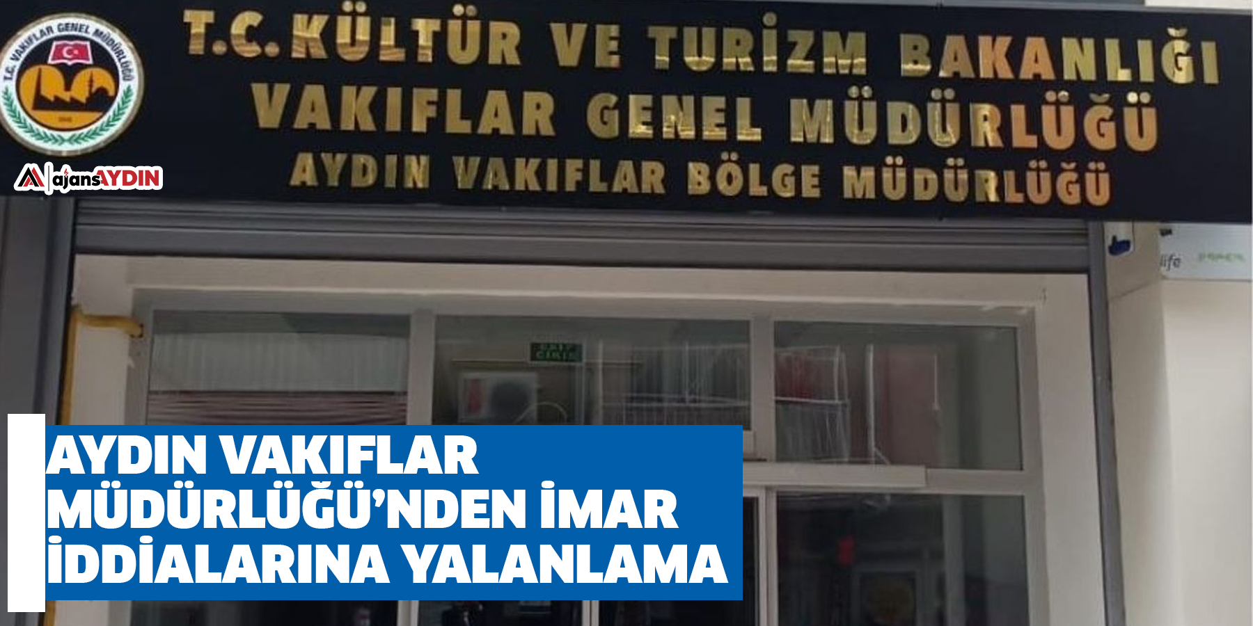 Vakıflar Müdürlüğü’nden imar iddialarına yalanlama