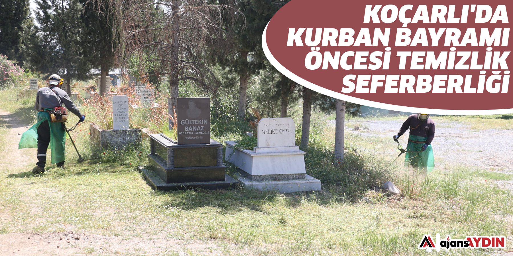 Koçarlı'da  Kurban Bayramı  Öncesi Temizlik  Seferberliği