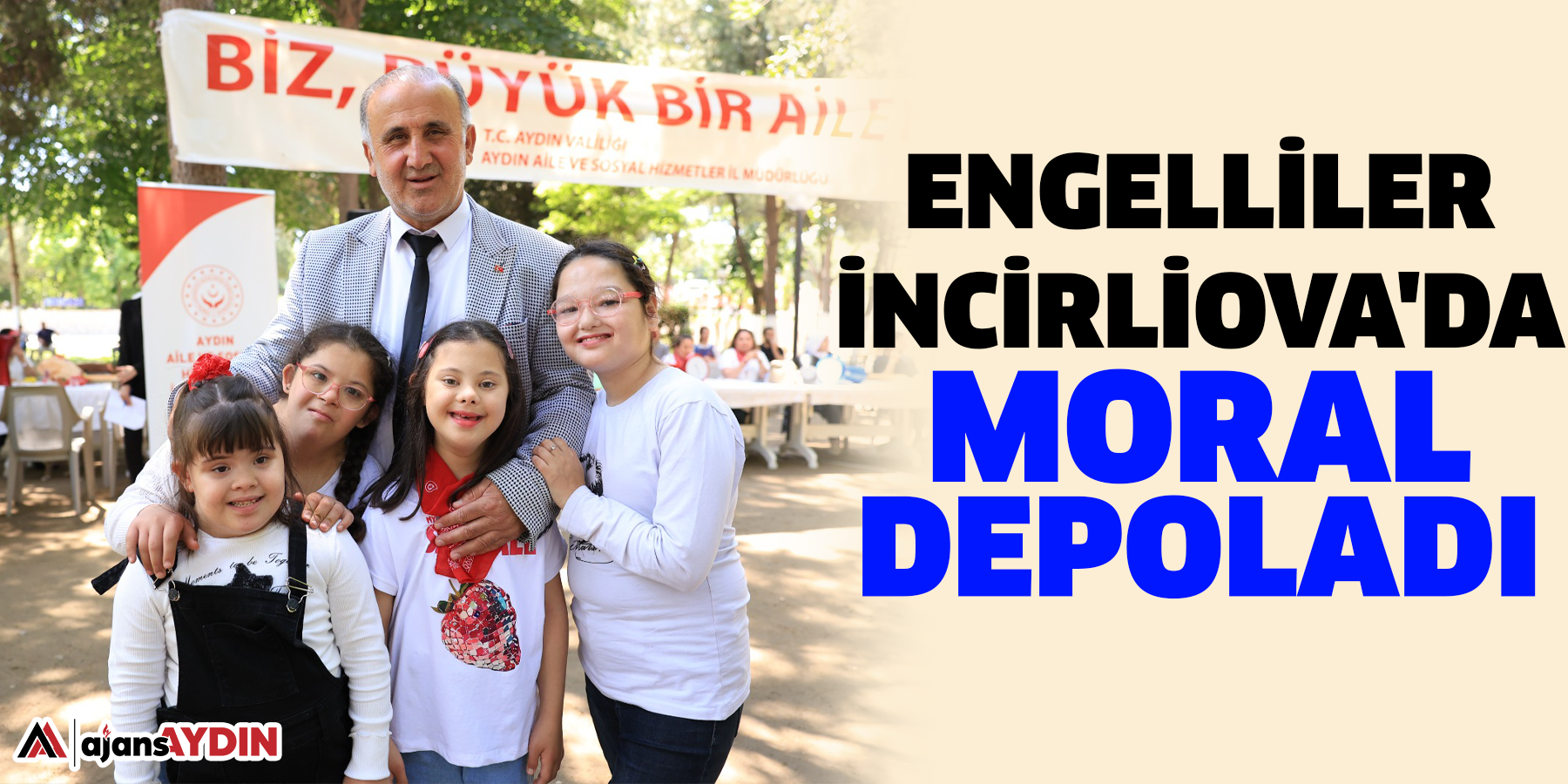 Engelliler İncirliova'da moral depoladı