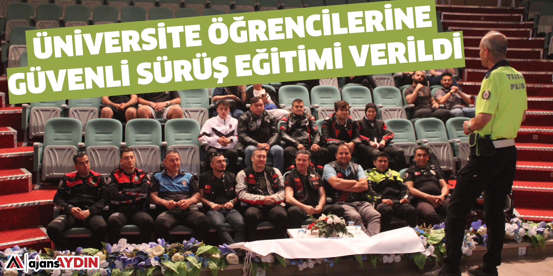 Üniversite öğrencilerine güvenli sürüş eğitimi verildi