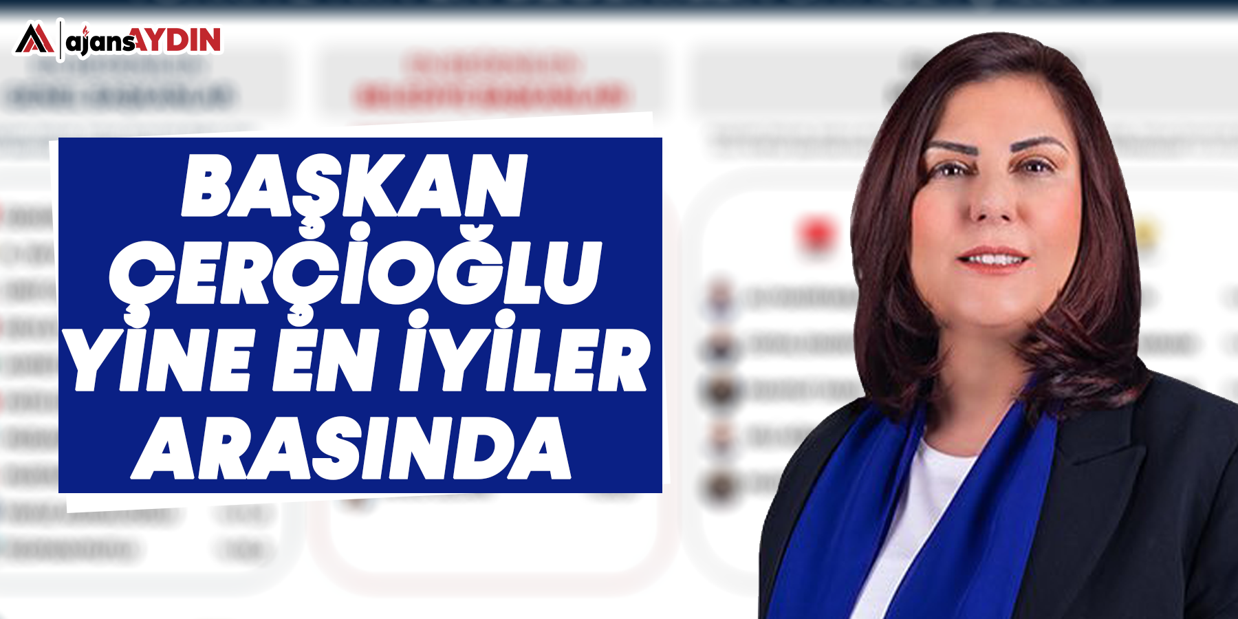 Başkan Çerçioğlu yine en iyiler arasında