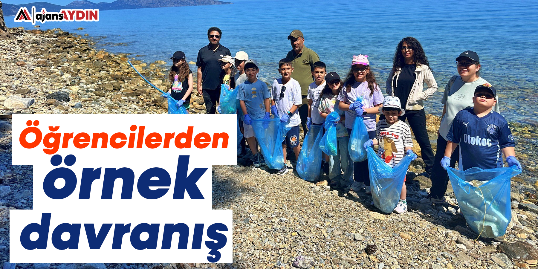 Öğrencilerden örnek davranış