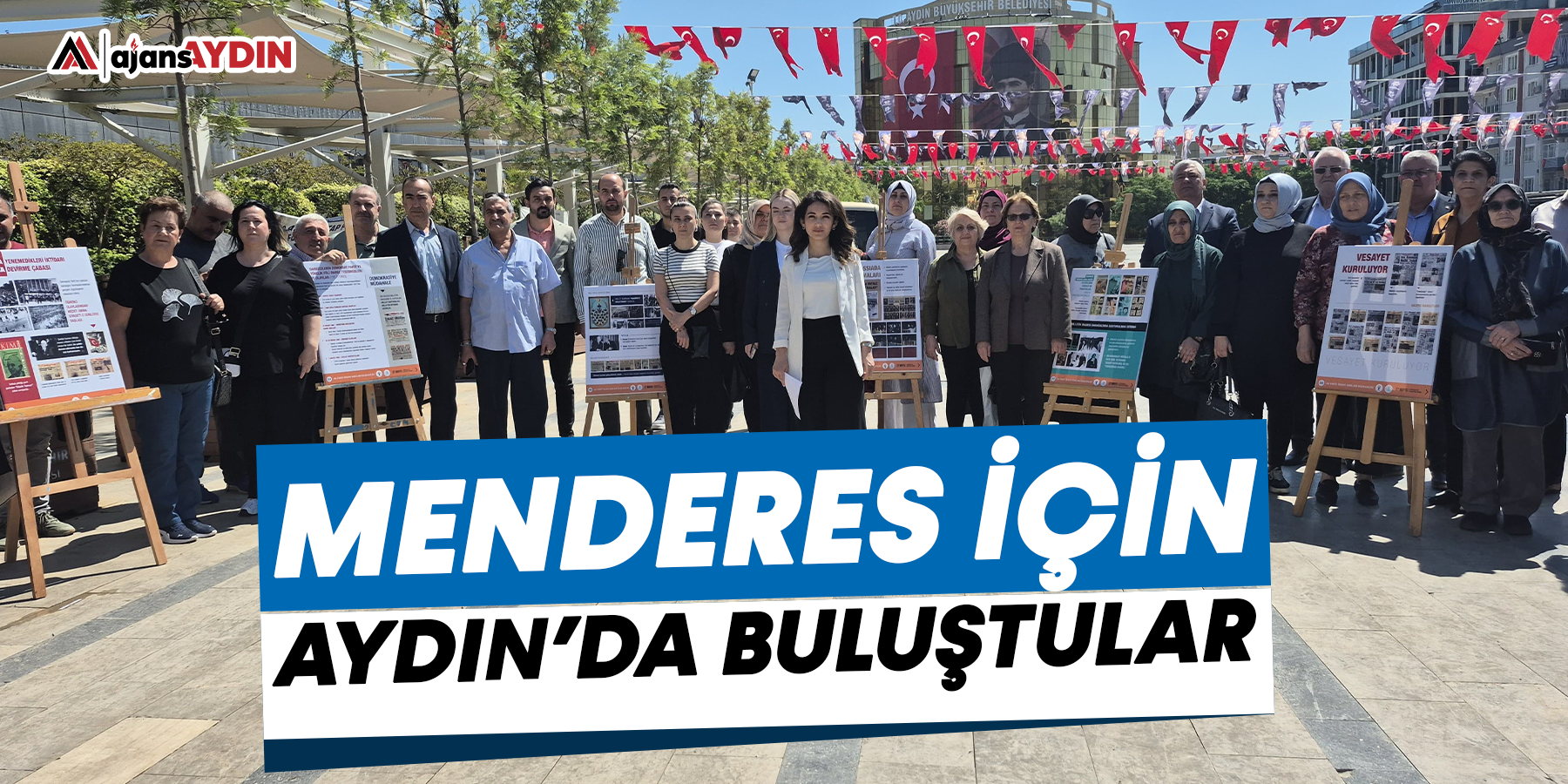Menderes için Aydın’da buluştular