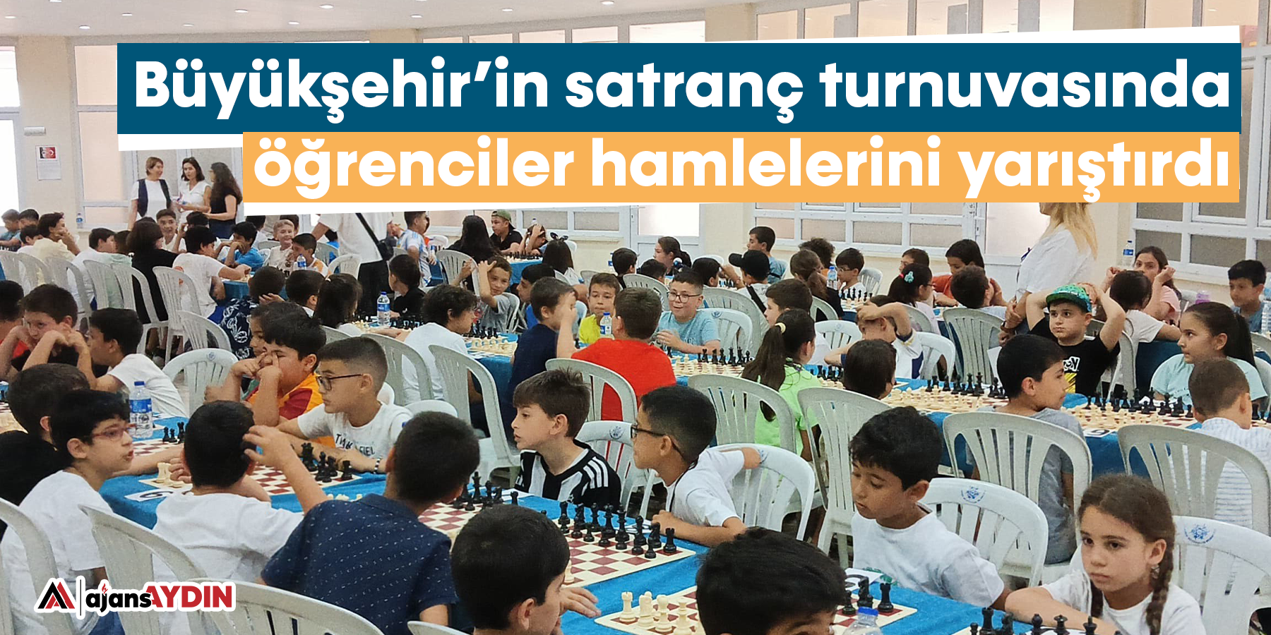Büyükşehir’in satranç turnuvasında öğrenciler hamlelerini yarıştırdı